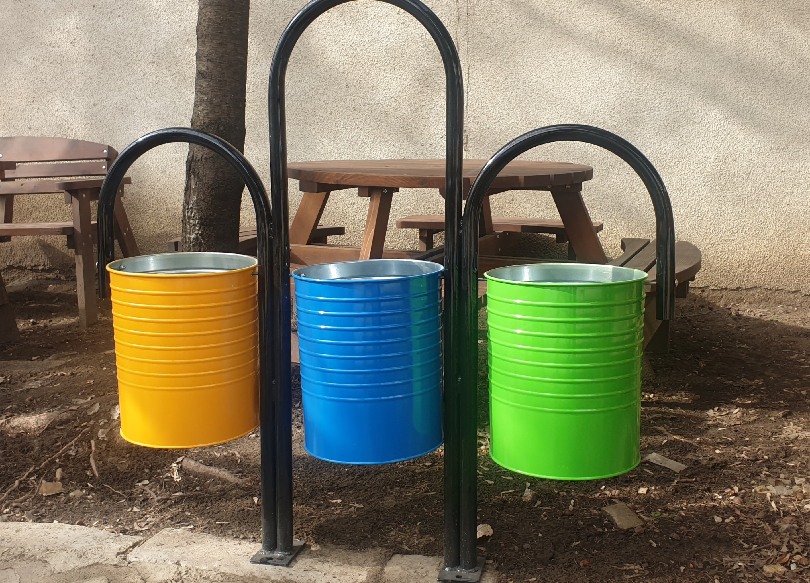 Trash cans for waste separation, П21 model