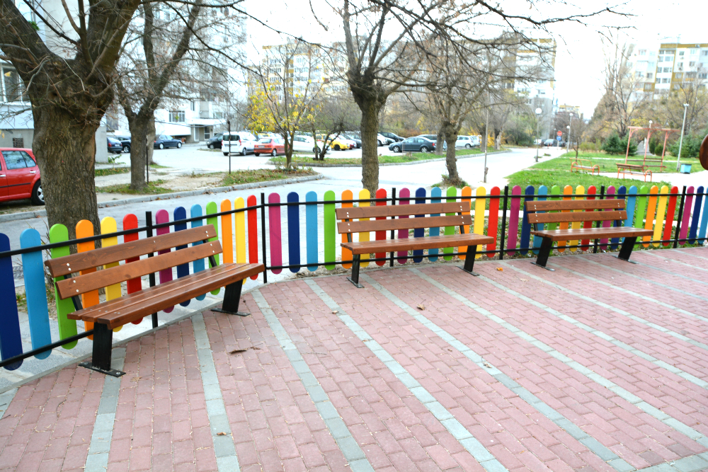 Park bench П15 model