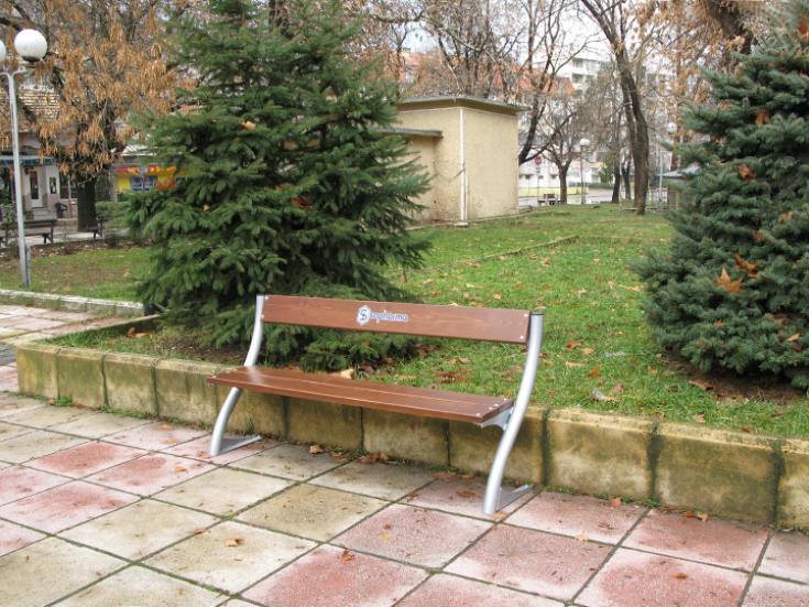 Park bench П13 model