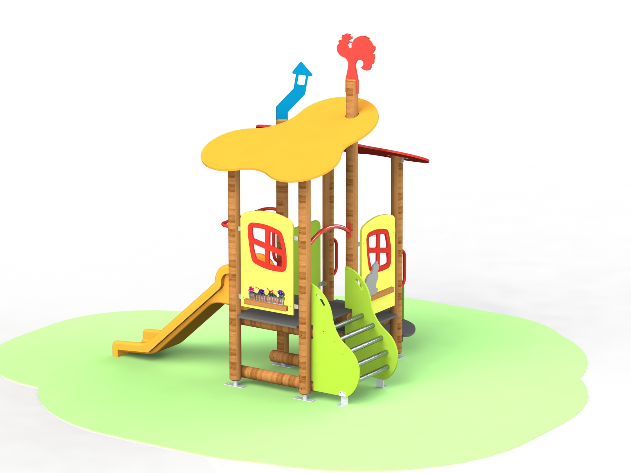 Combined children play facility, Г22 model
