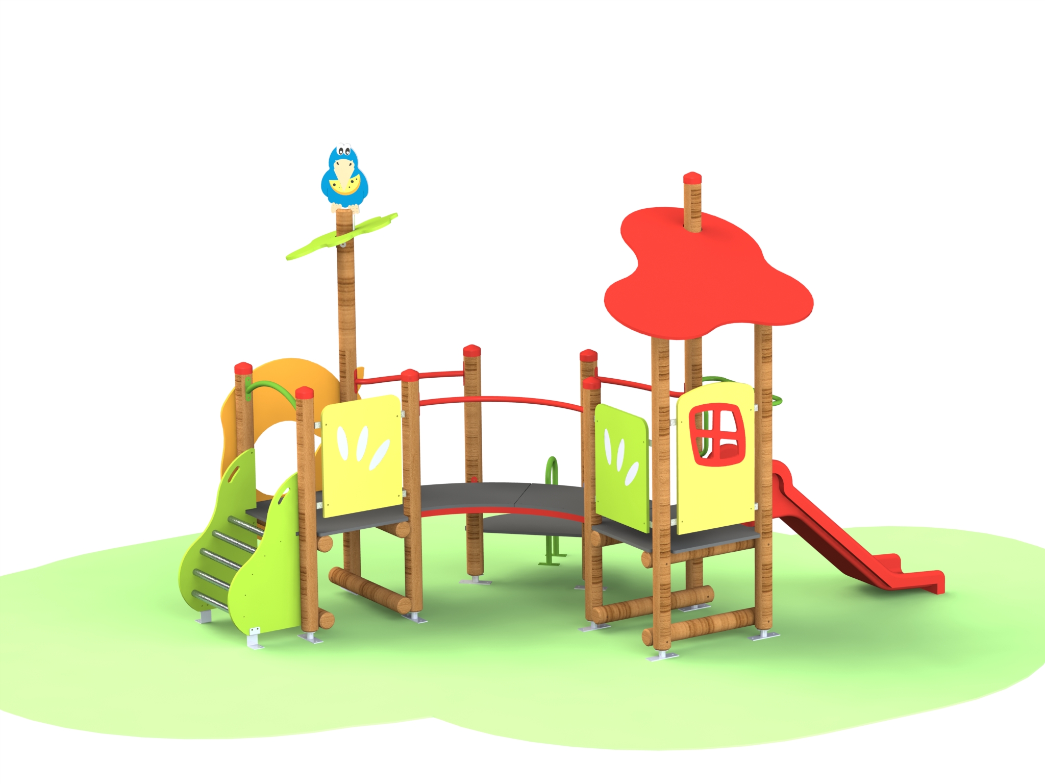 Combined children play facility, Г24 model
