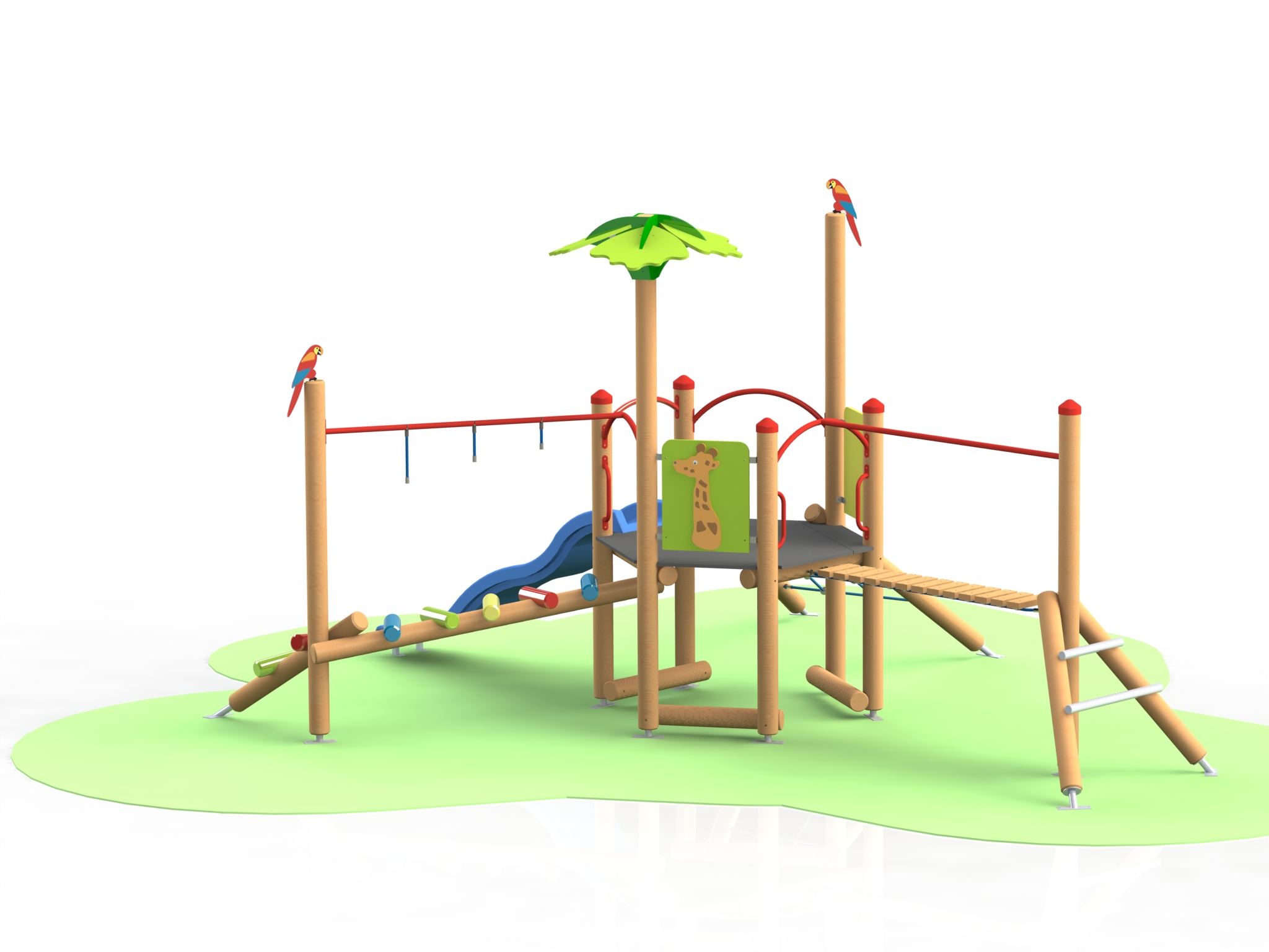 Combined children play facility, Г36 model