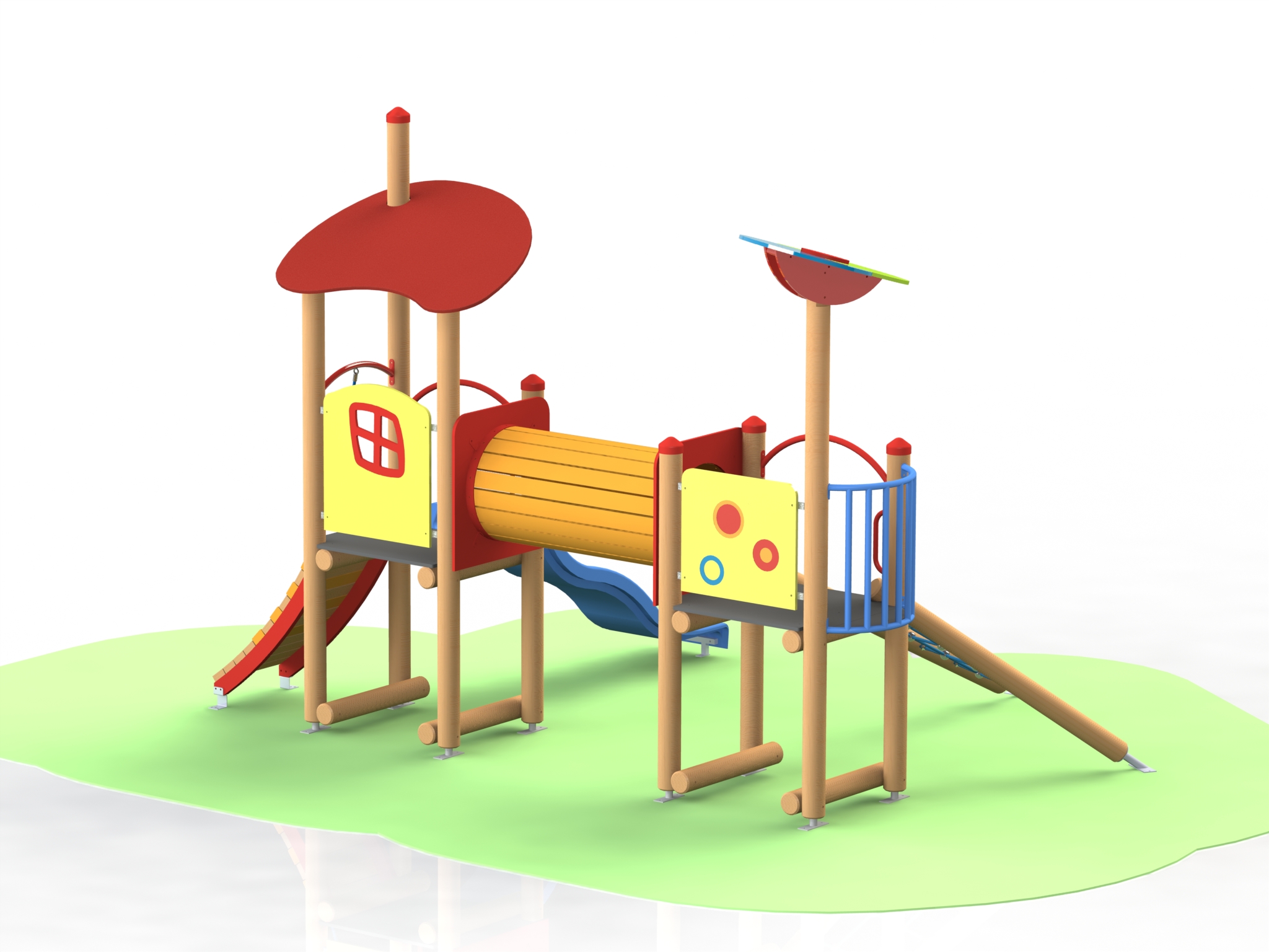 Combined children play facility, Г42 model