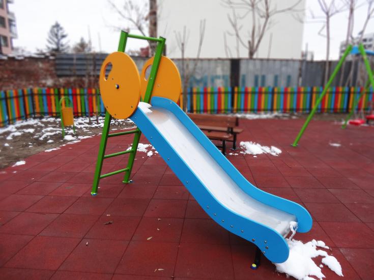 Детска пързалка, модел КМ14