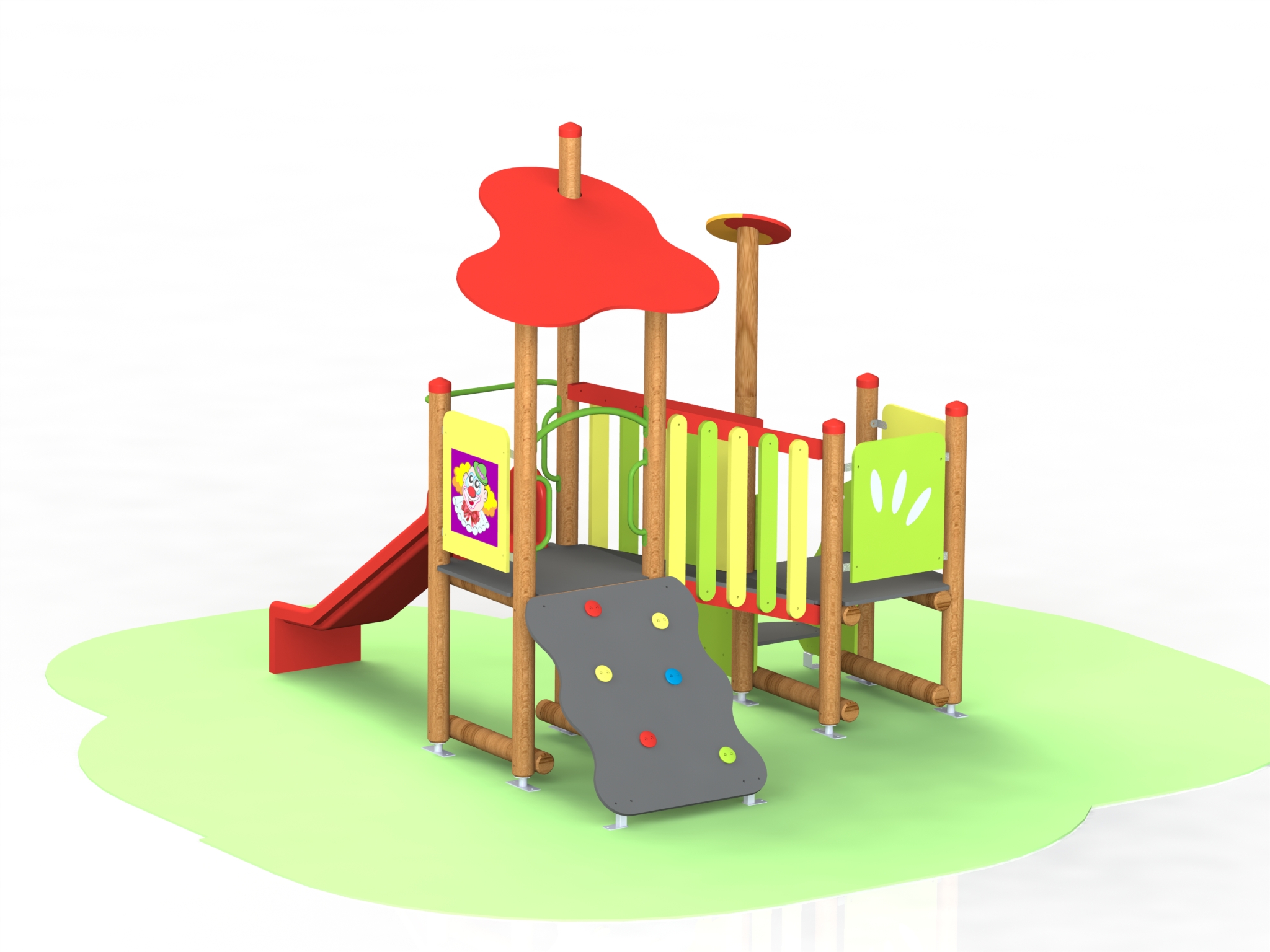 Combined children play facility, Г29 model
