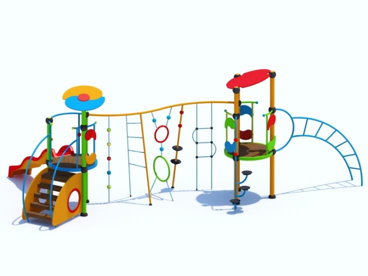 Combined children play facility, KM08 model
