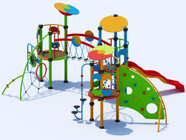 Combined children play facility, KM11 model