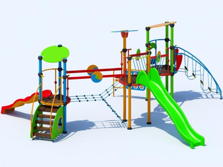 Combined children play facility, KM12 model