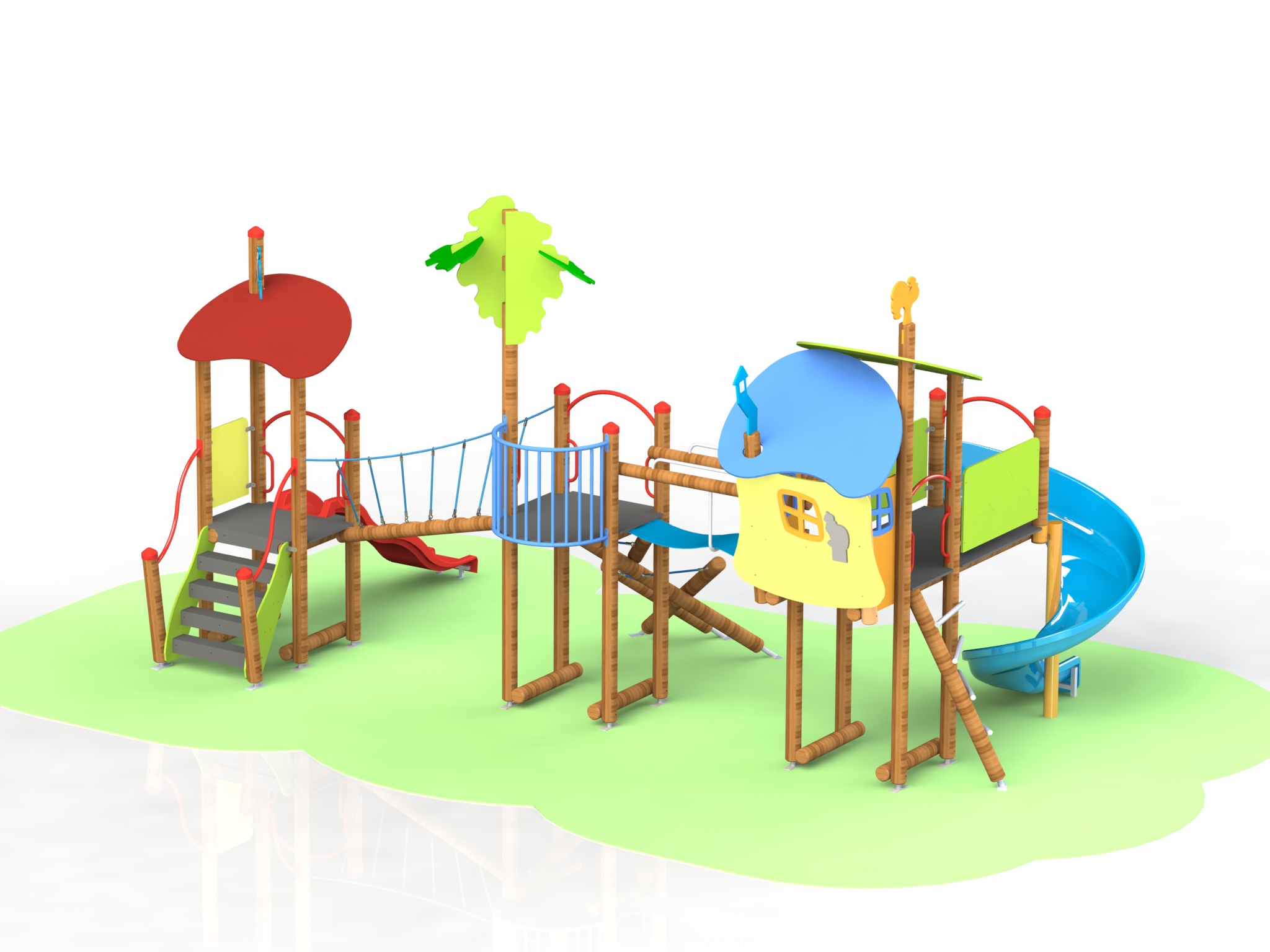 Combined children play facility, Г50 model