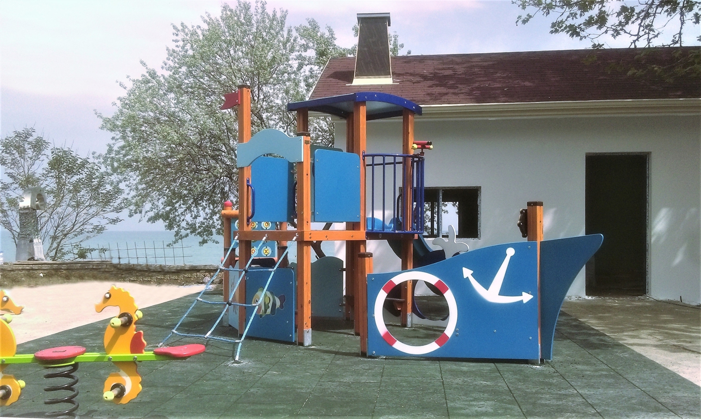 Combined playground equipment, model КД83 – “Sea Journey”