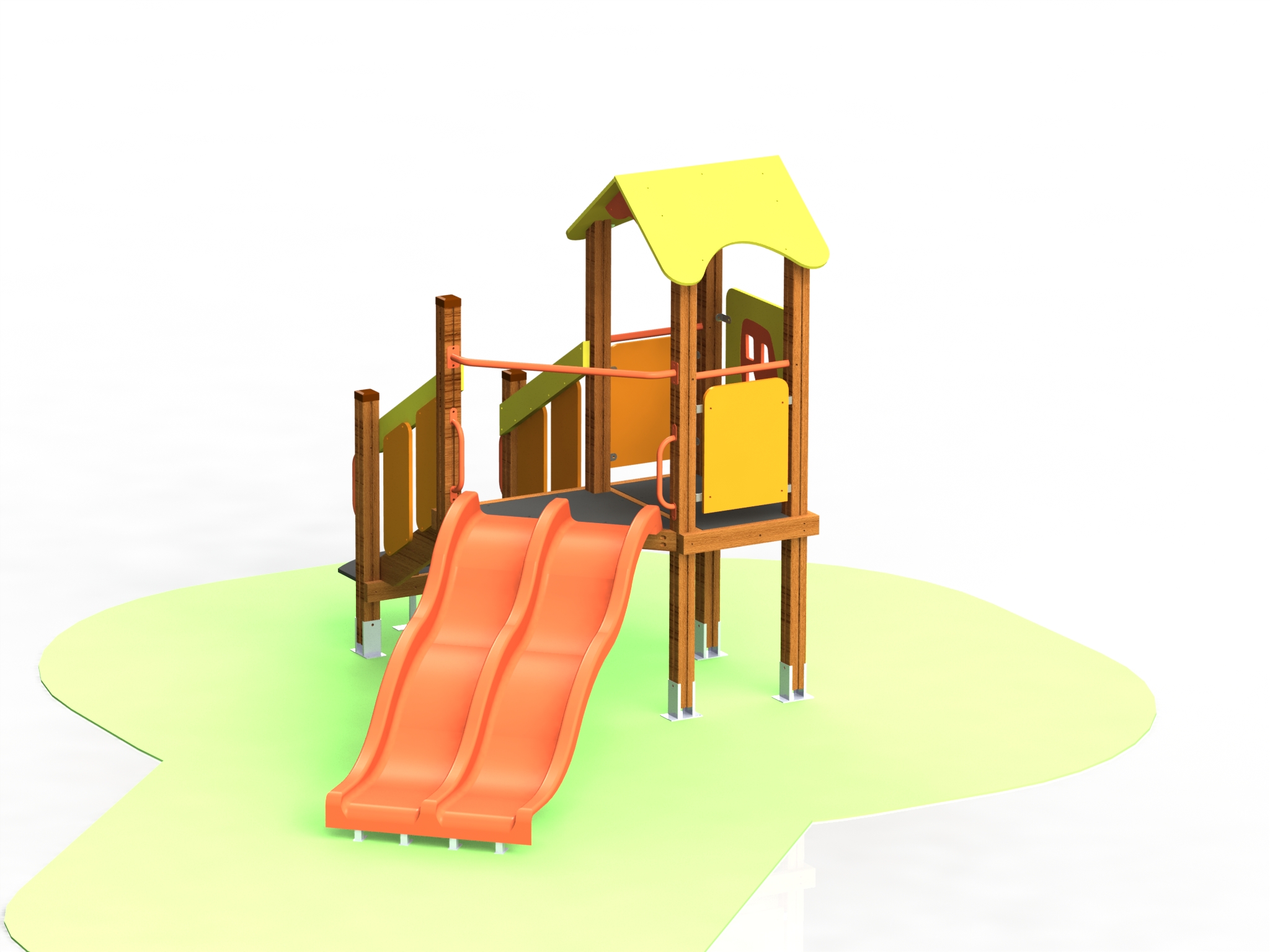 Combined playground equipment, model КДИ1