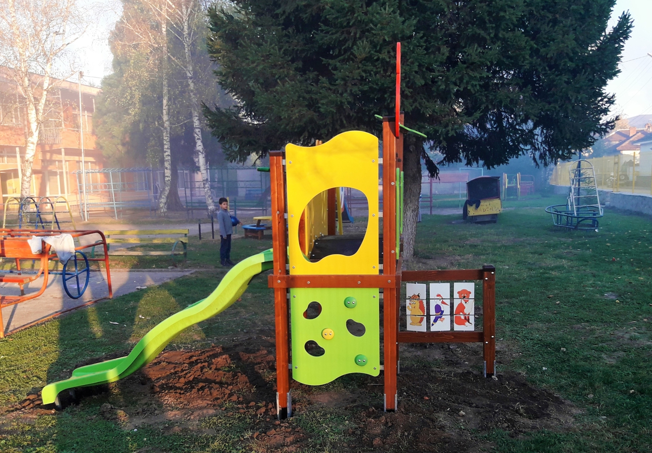 Combined playground equipment, model КД86 – “Winnie”