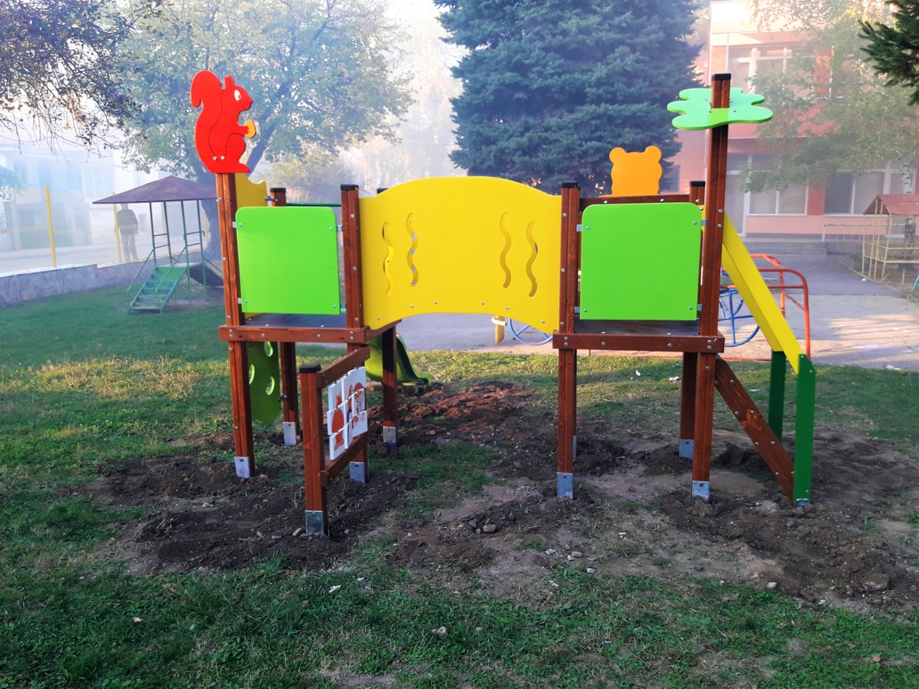 Combined playground equipment, model КД86 – “Winnie”