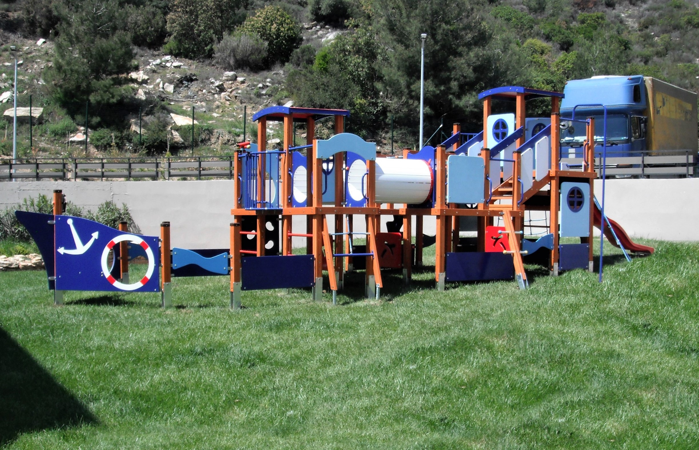 Combined playground equipment, model КД26