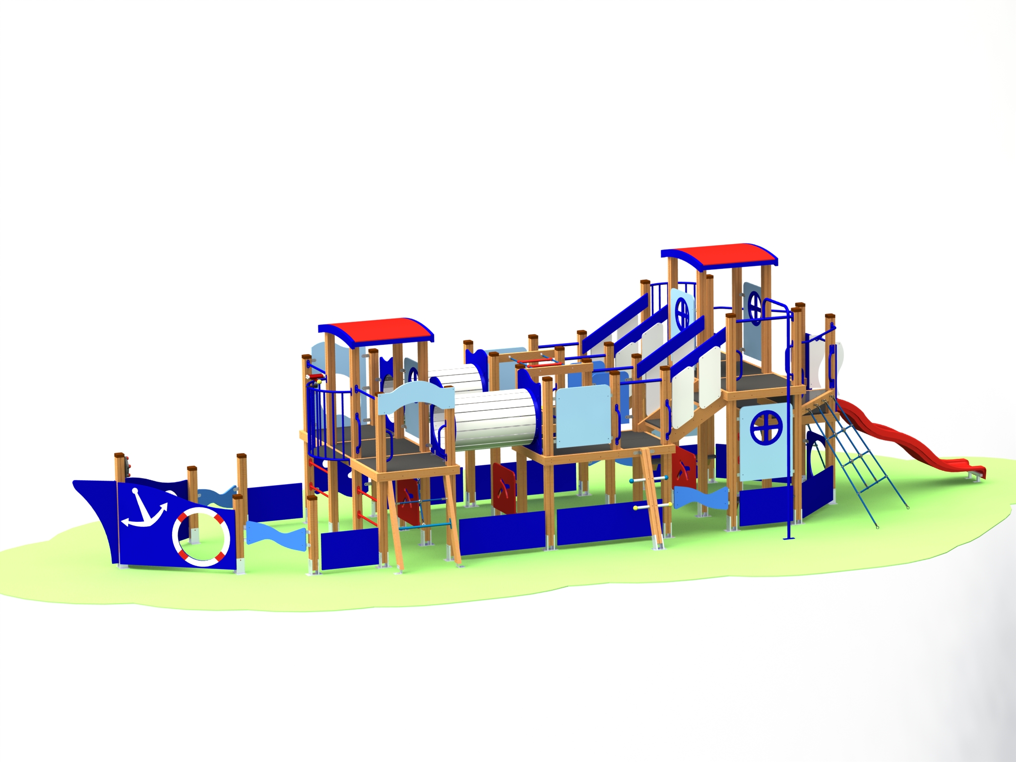 Combined playground equipment, model КД26