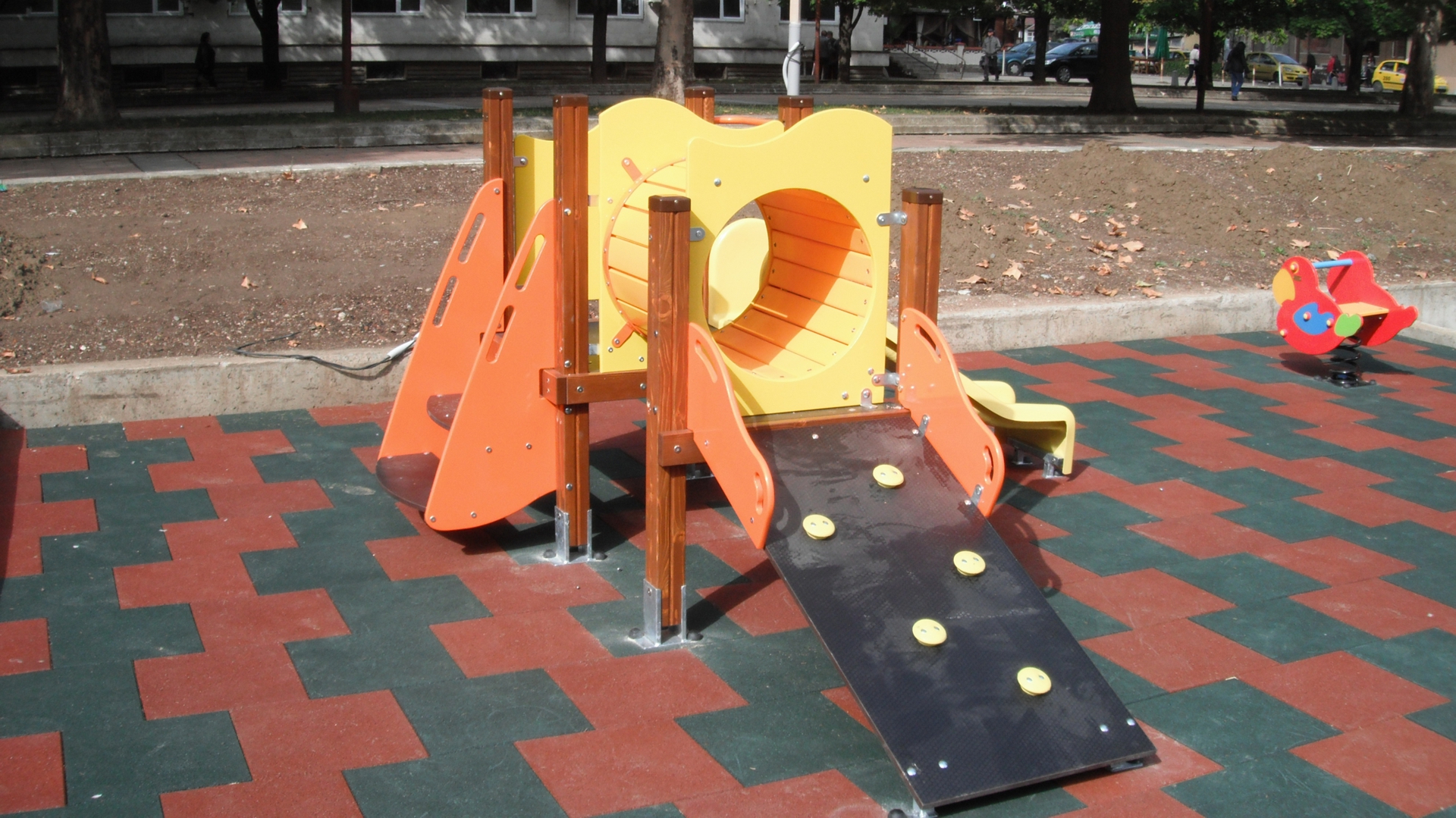 Combined playground equipment, model КД67