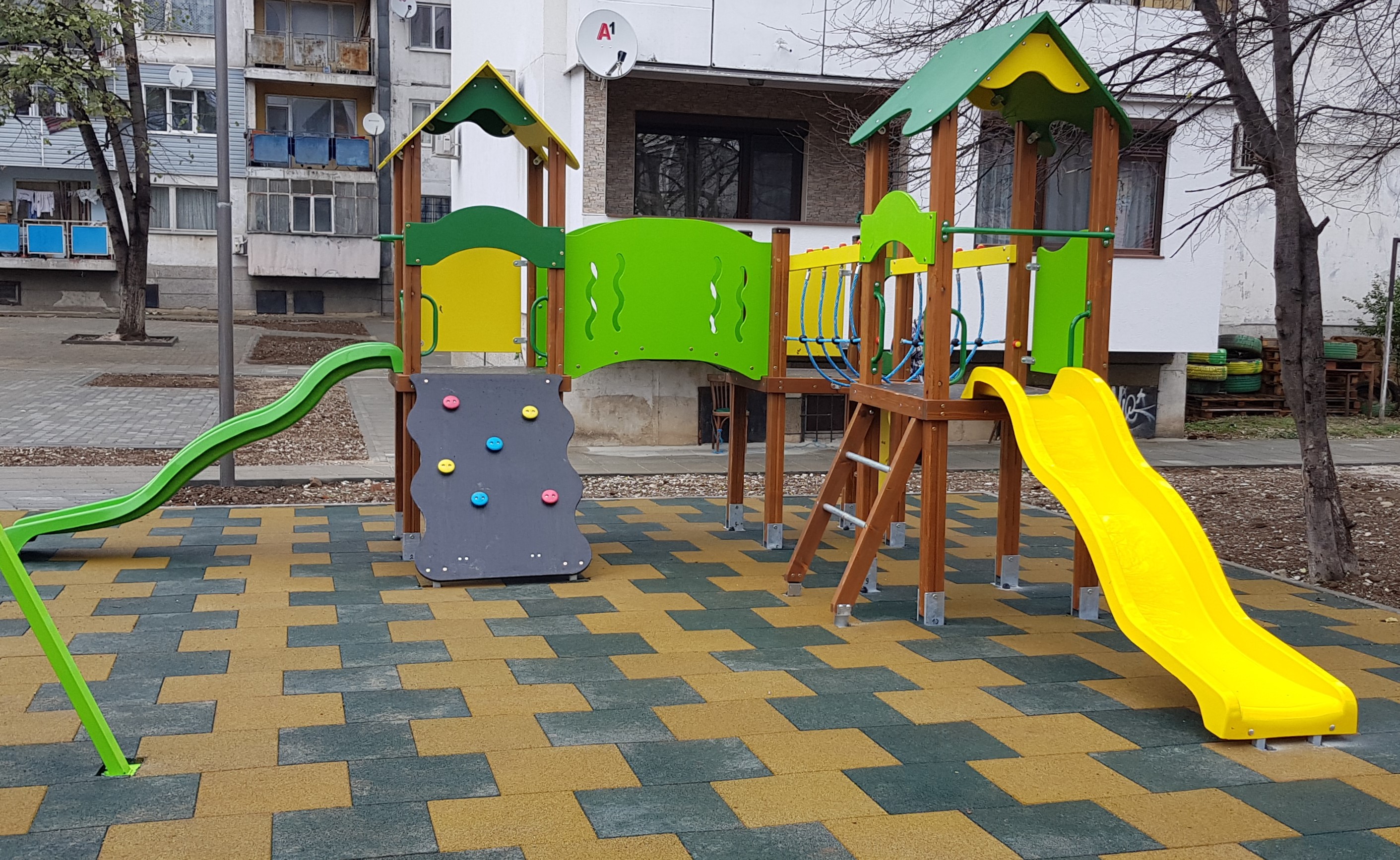 Combined playground equipment, model КД39