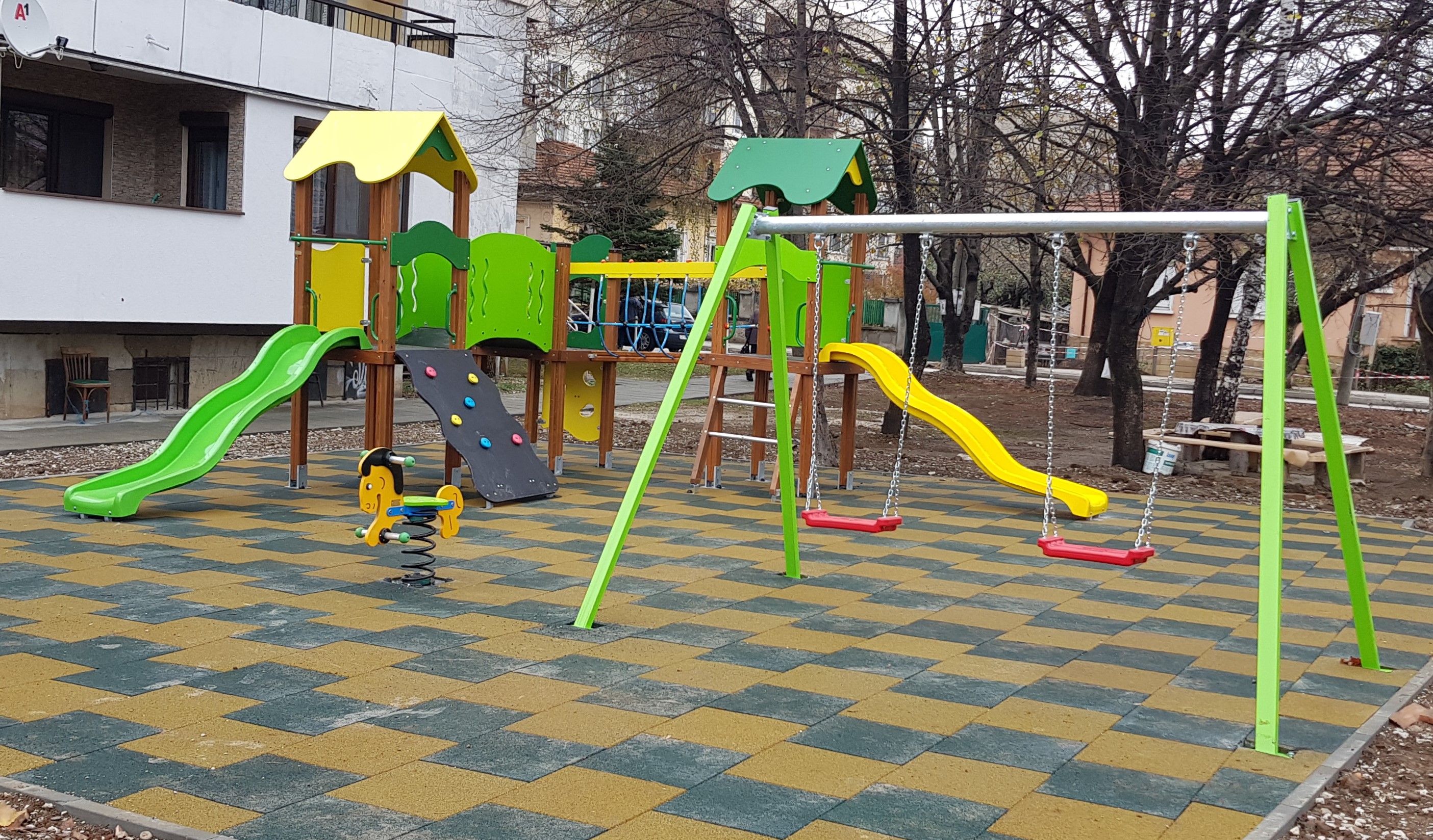Combined playground equipment, model КД39