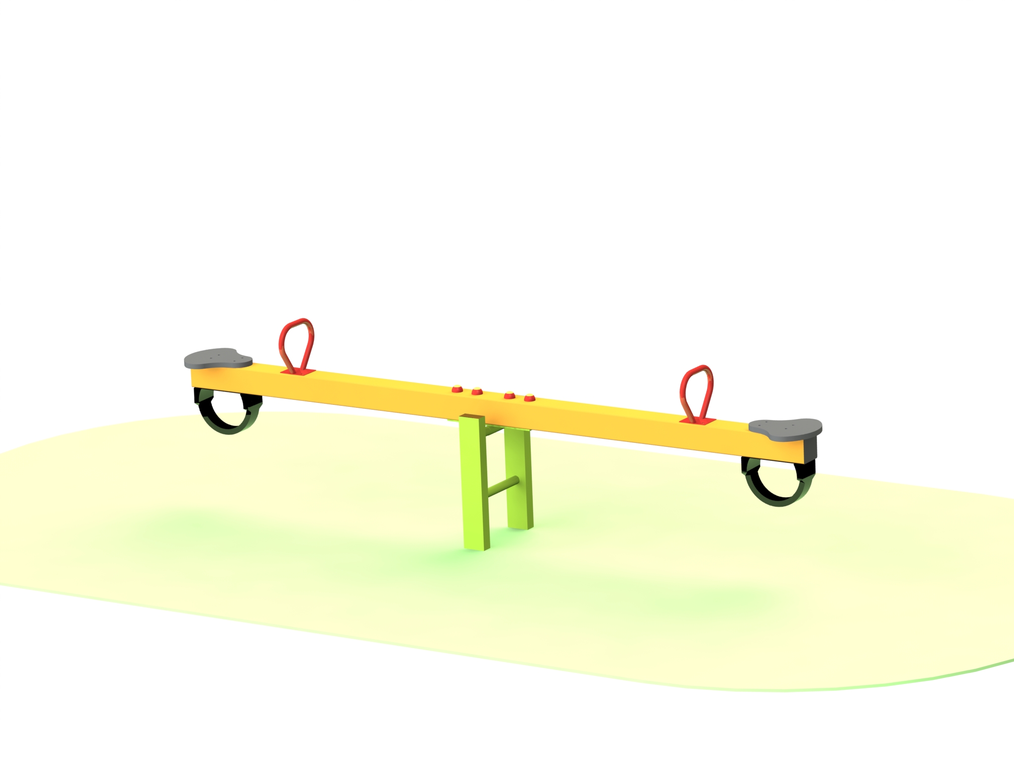 Child swing with a metal beam, В10 model