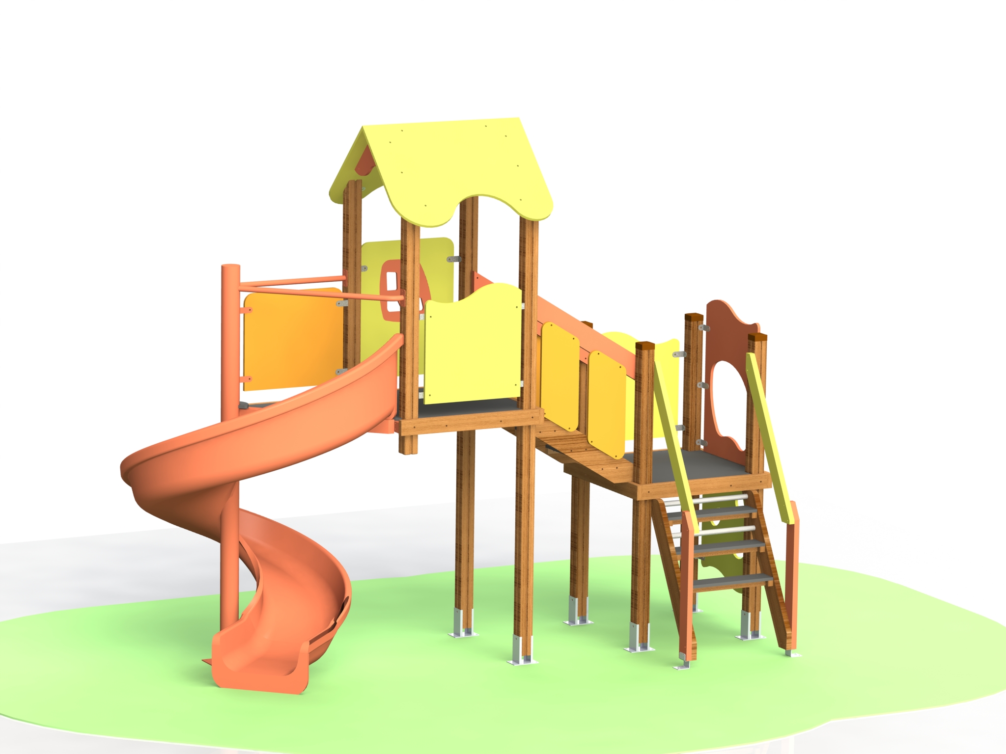 Combined playground equipment, model КД111