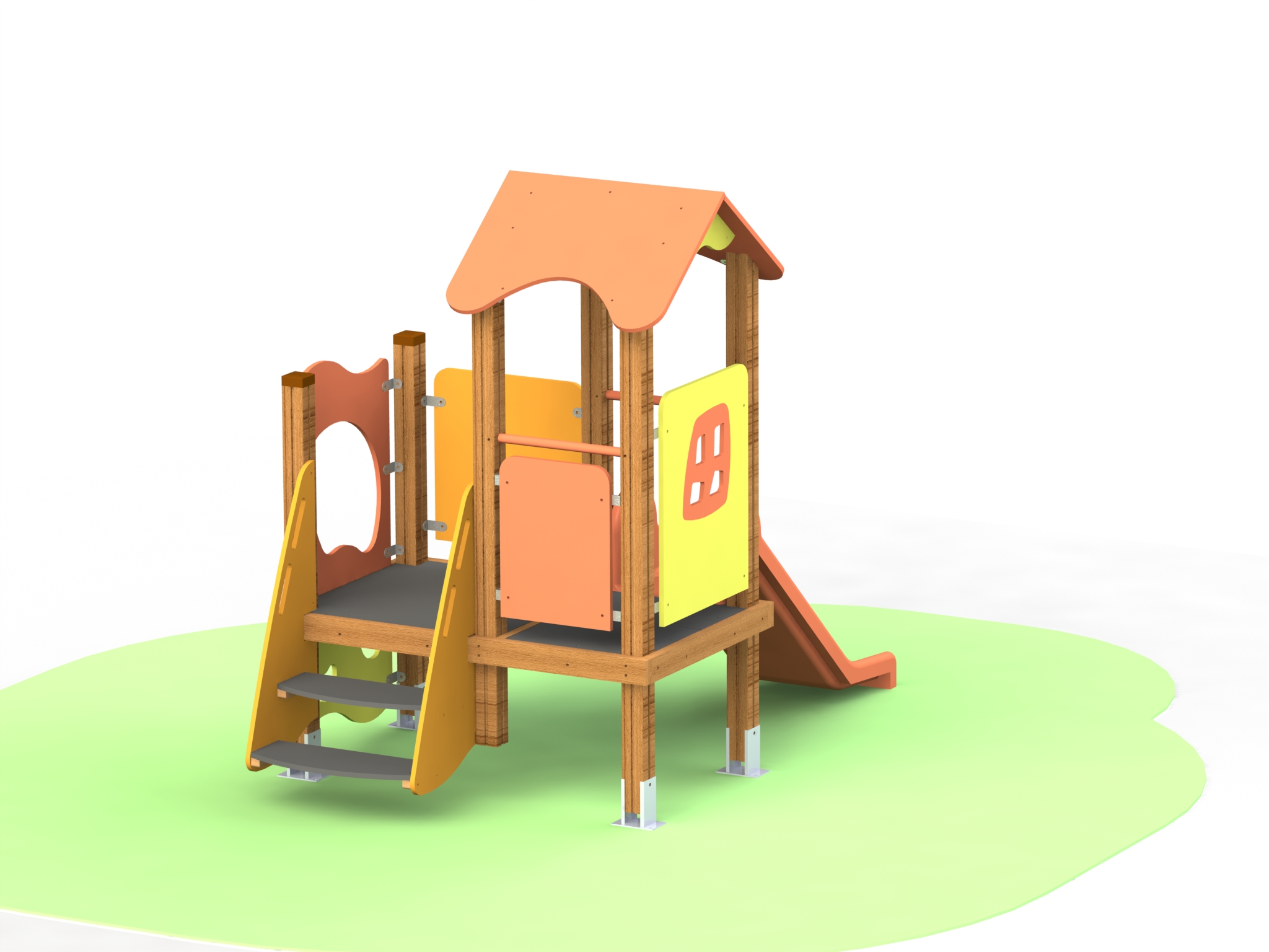 Combined playground equipment, model КД69