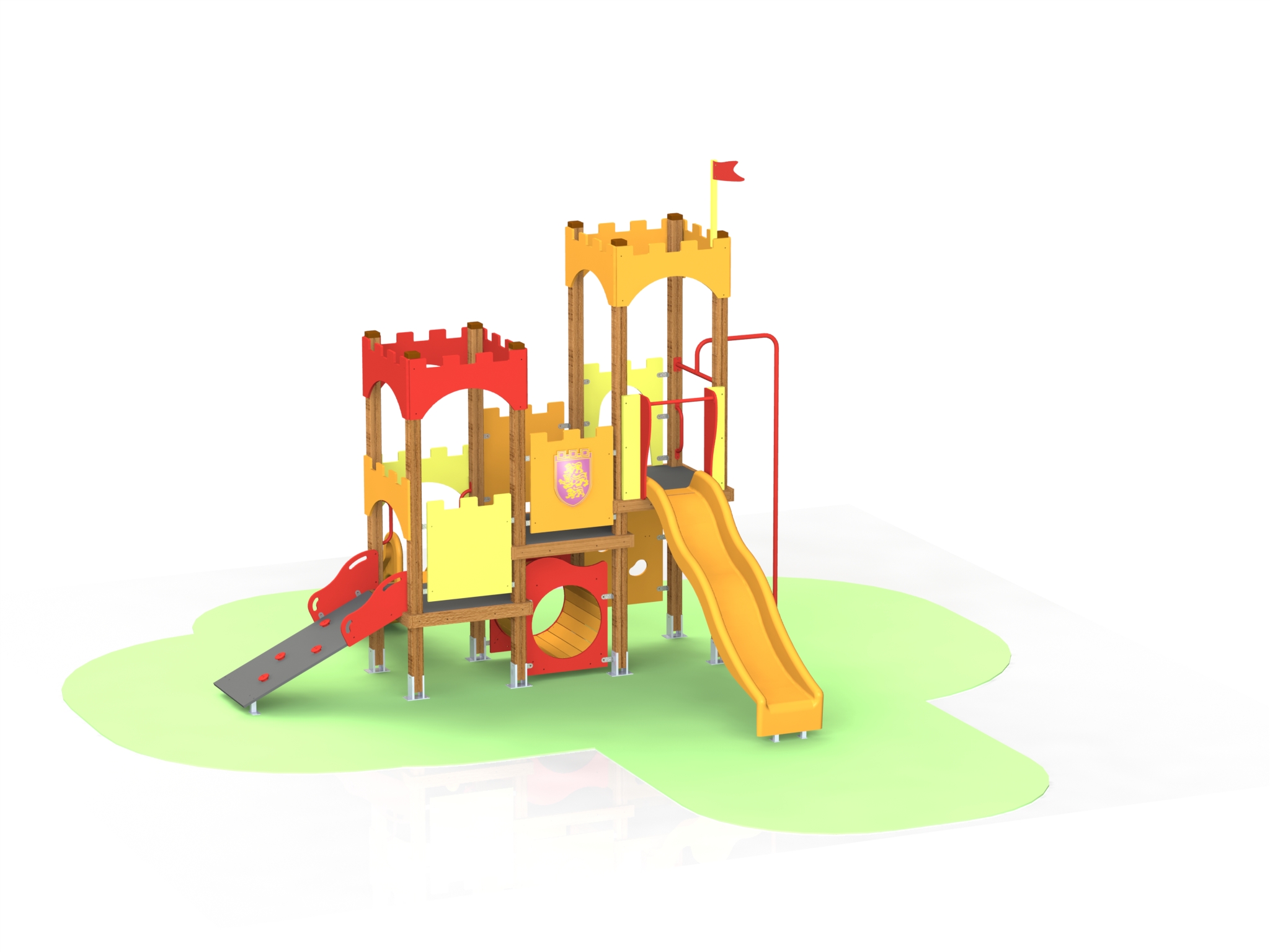 Combined playground equipment, model КД72