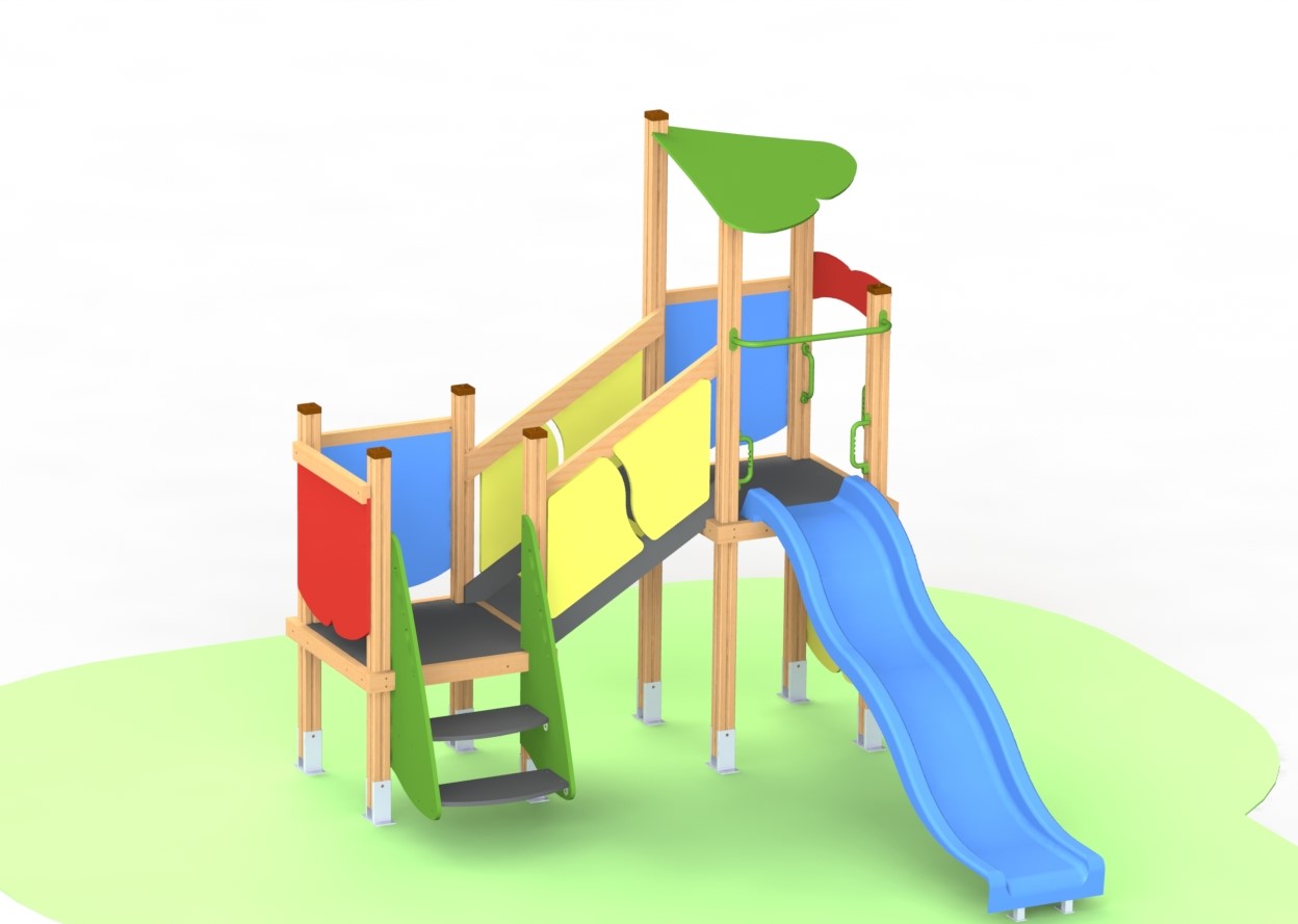 Combined playground equipment, model КDC05