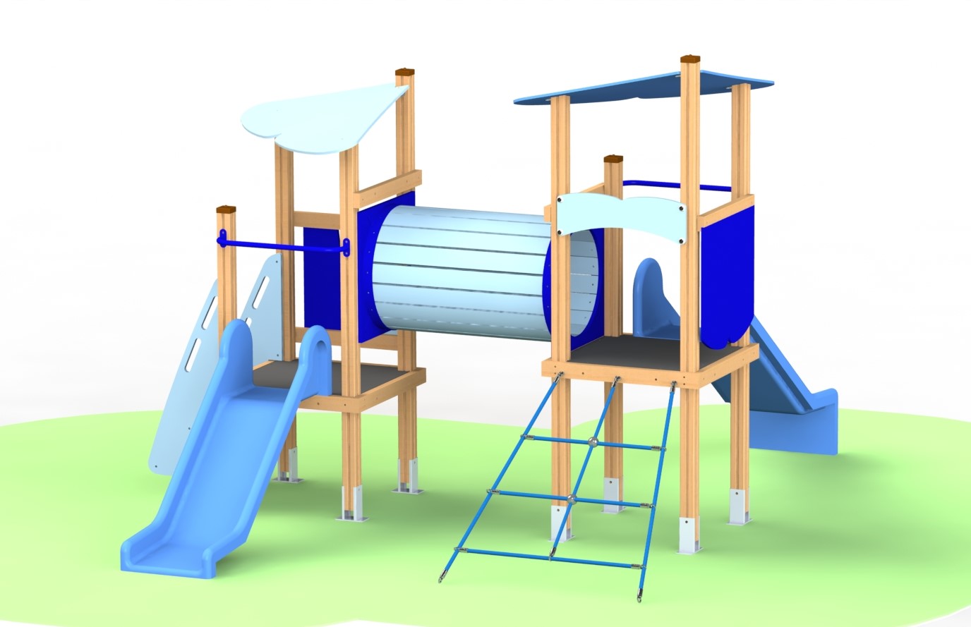 Combined playground equipment, model КDC134