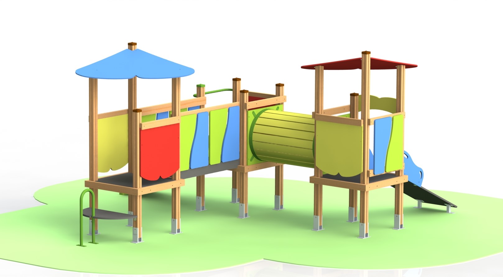 Combined playground equipment, model КDC45