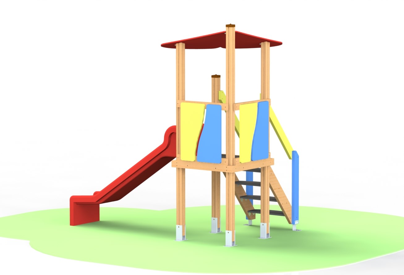 Combined playground equipment, model КDC85
