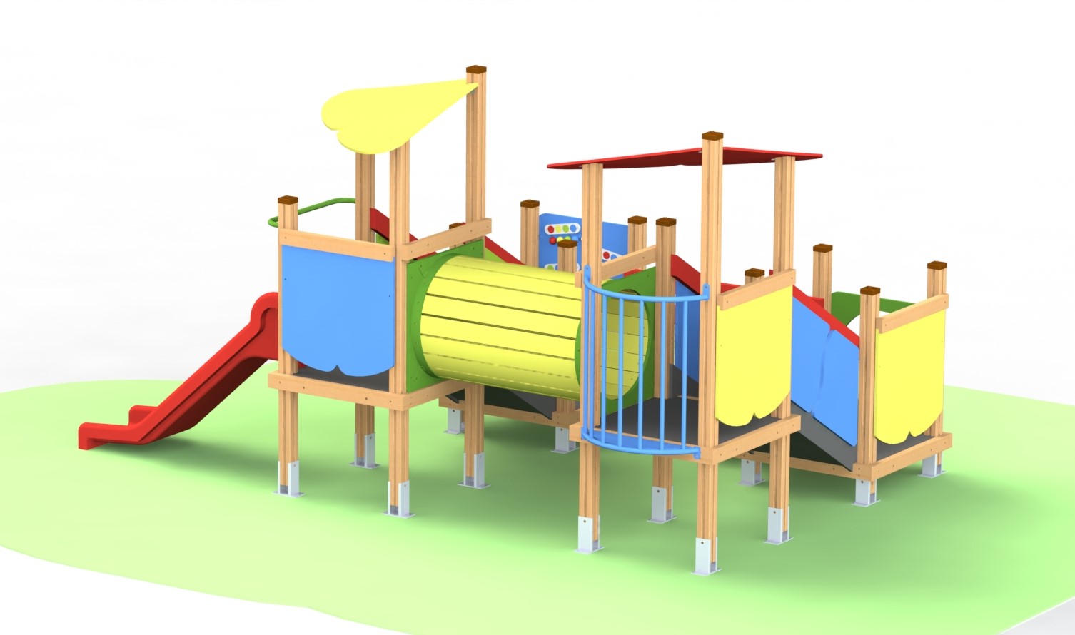 Комбинирано детско съоръжение, модел КДС97