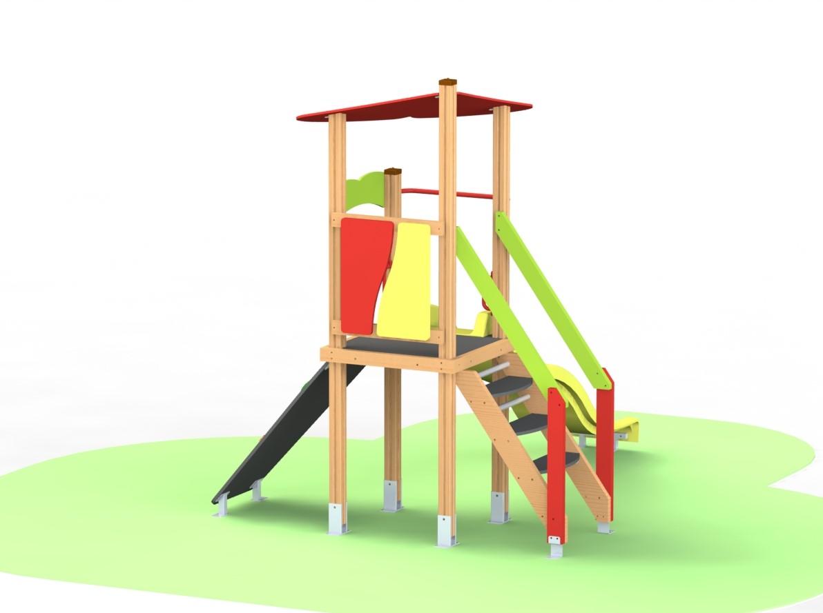 Combined playground equipment, model КDC99
