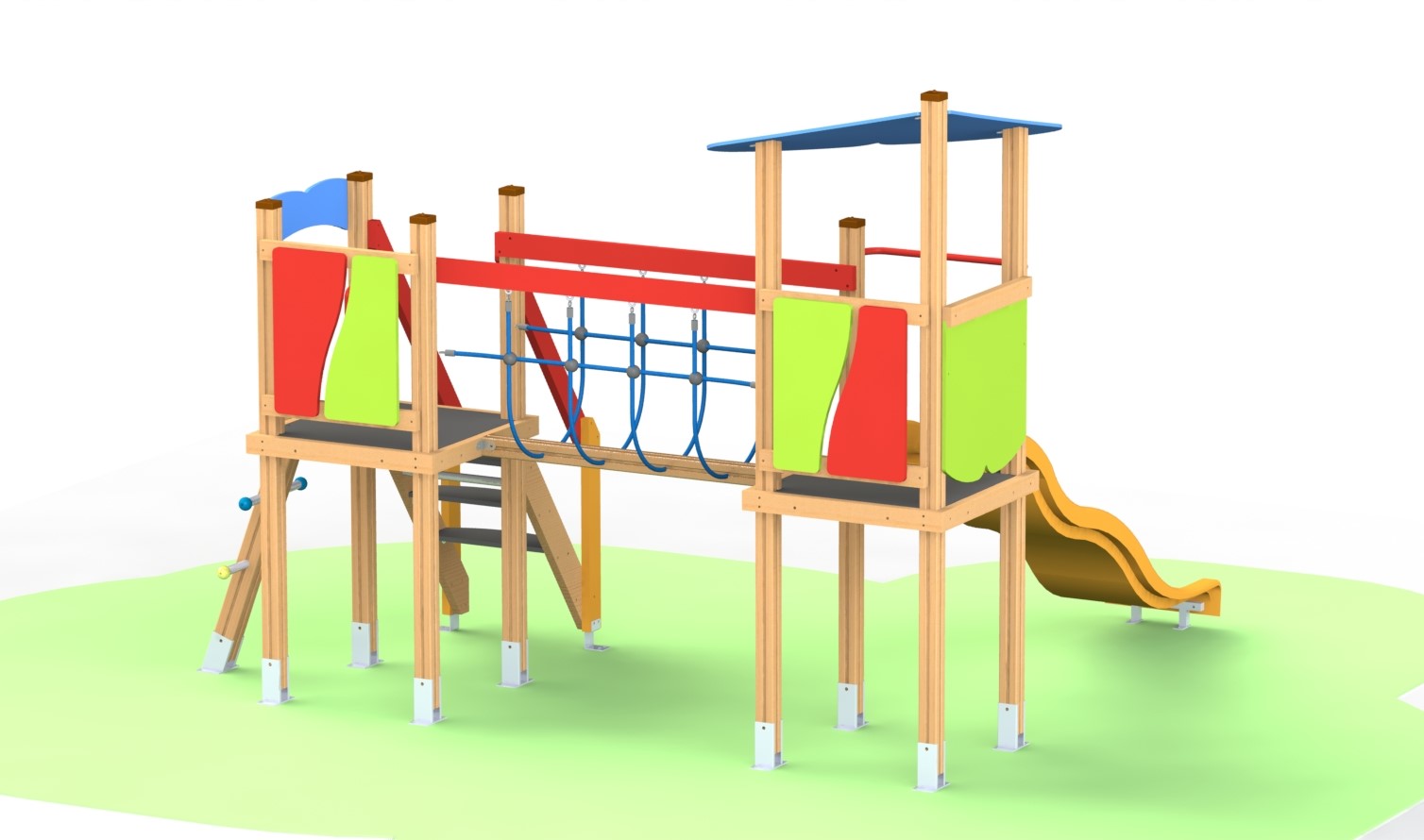 Combined playground equipment, model КDC113