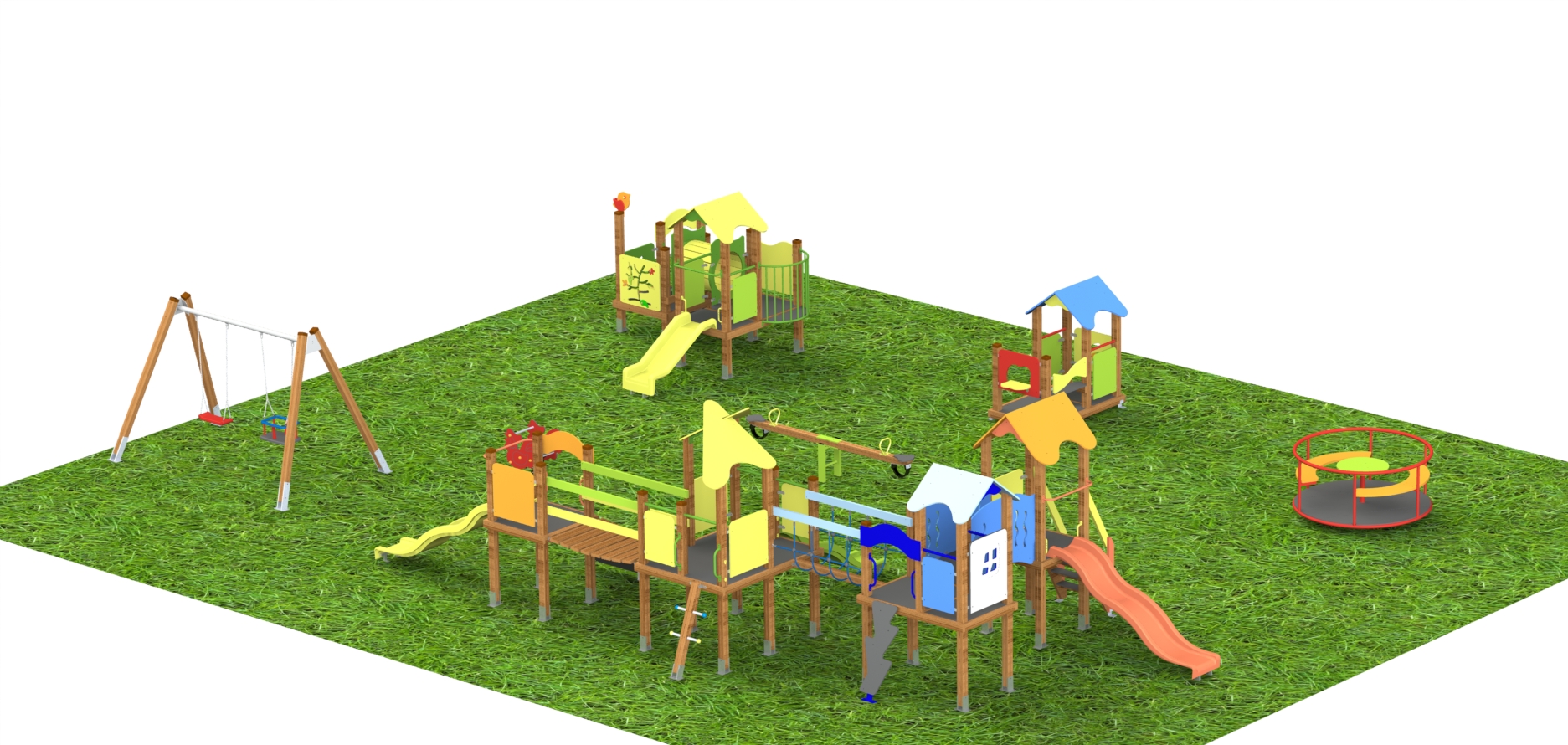 Детска площадка тип O14