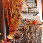 Есенна декорация от сухи клонки