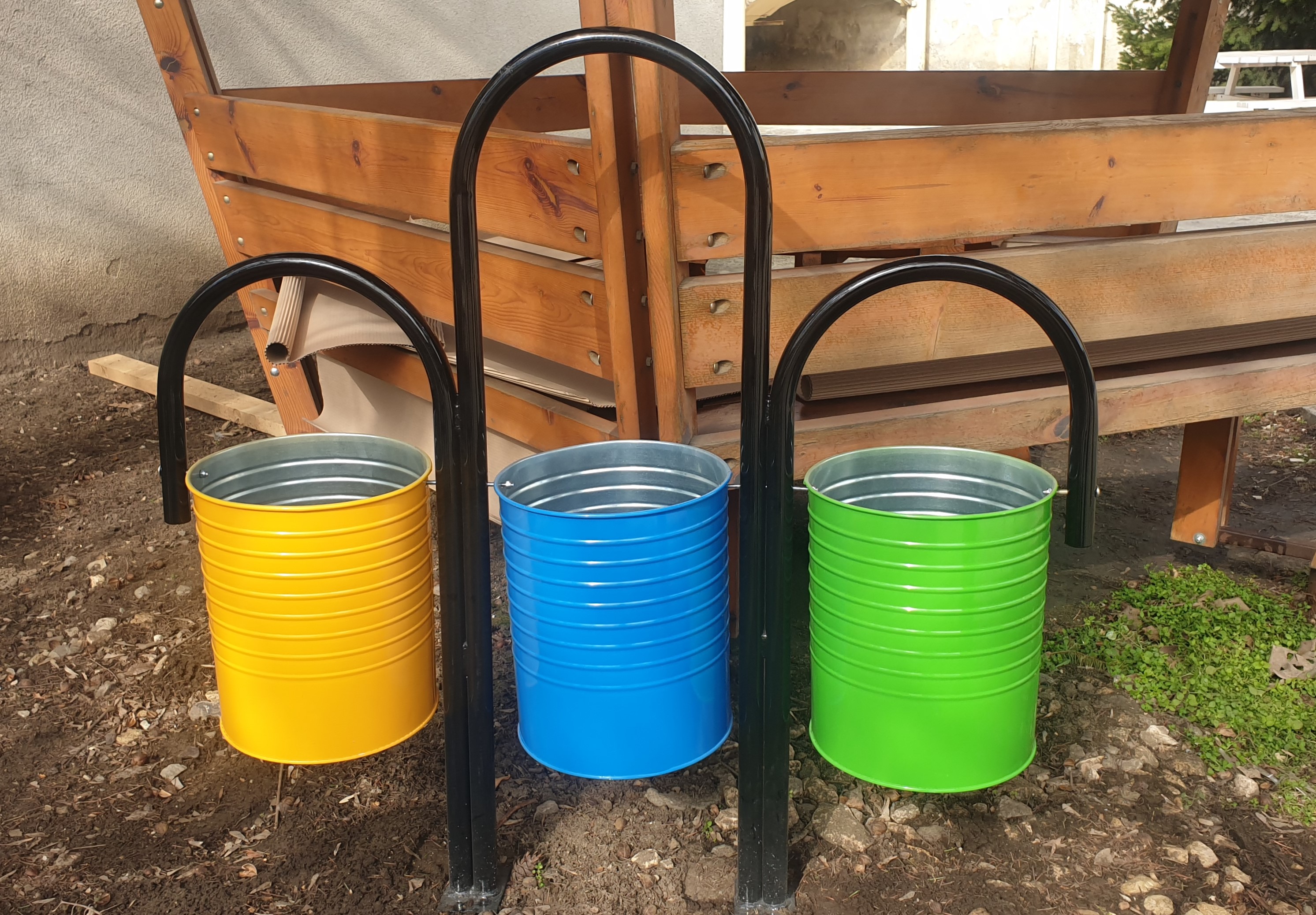 Product photo: Trash cans for waste separation, П21 model