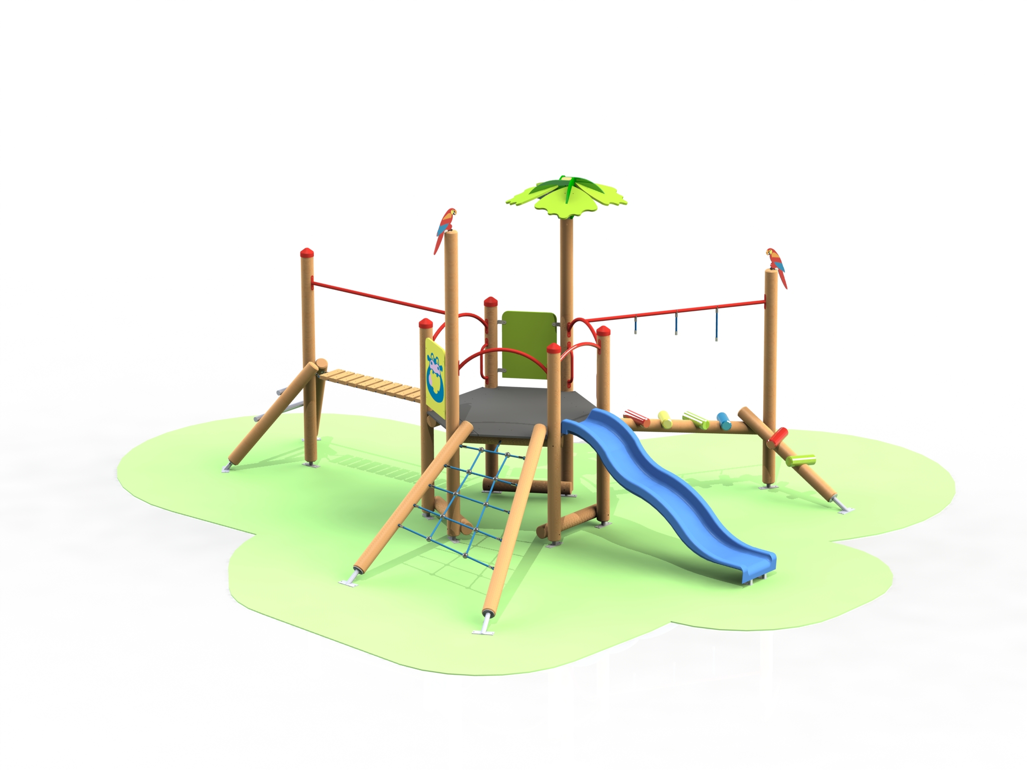 Product photo: Combined children play facility, Г36 model