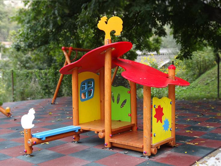 Product photo: Children house for role playing games “Animals from the village”, Б13 model