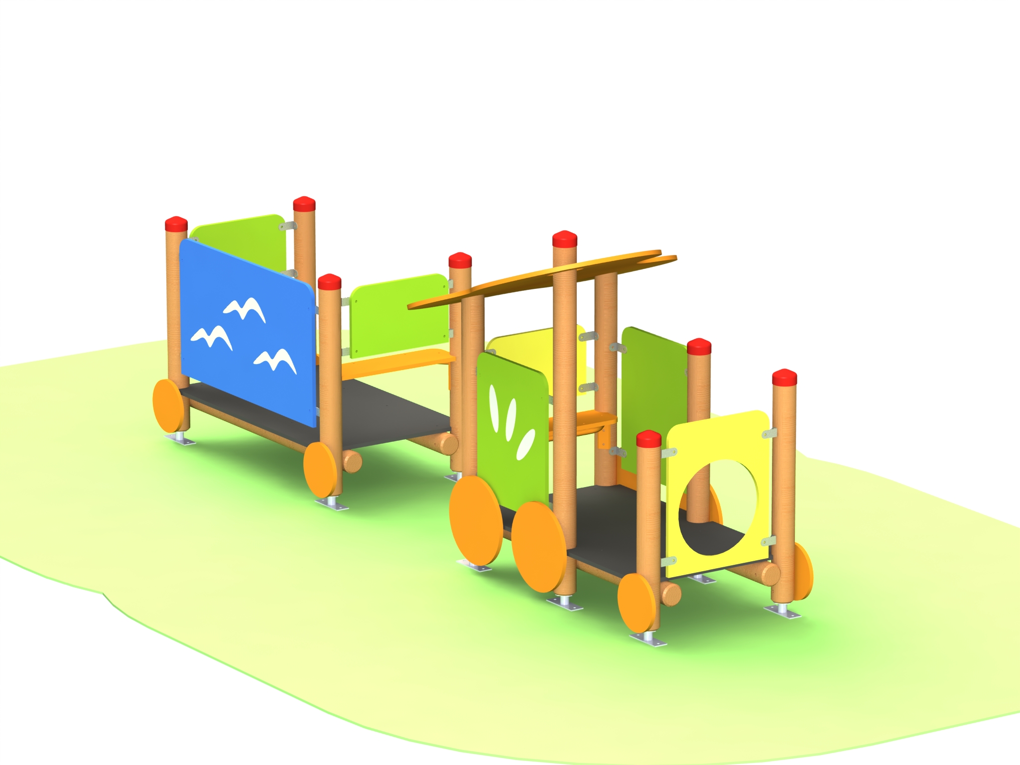 Product photo: Combined children play facility, Г54 model