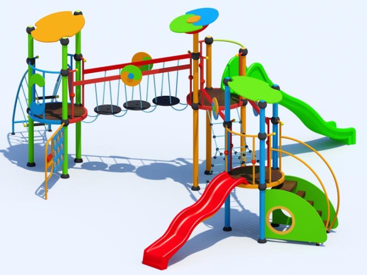 Product photo: Combined children play facility, KM12 model