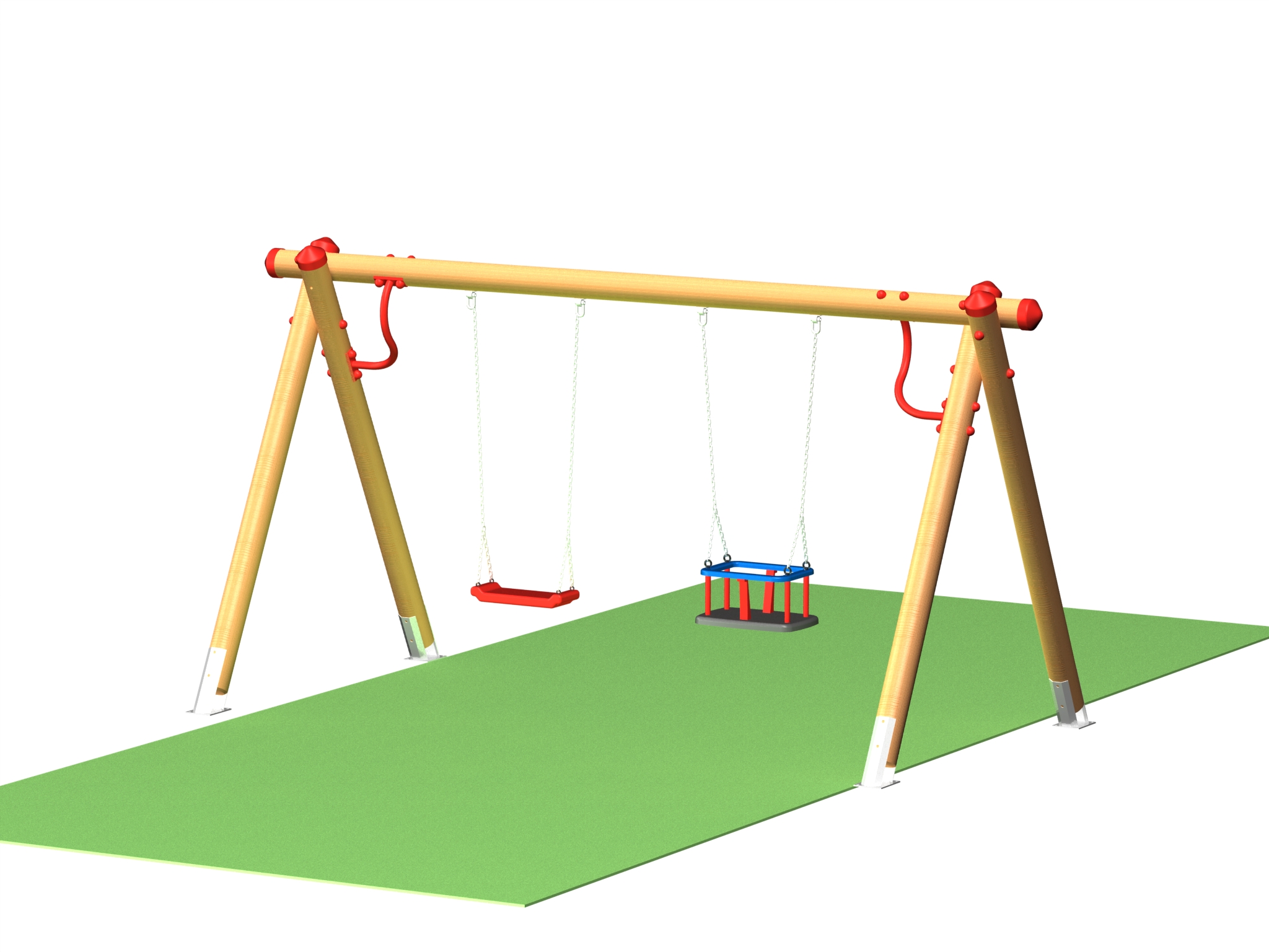 Product photo: Children swing, Л10-С+К model