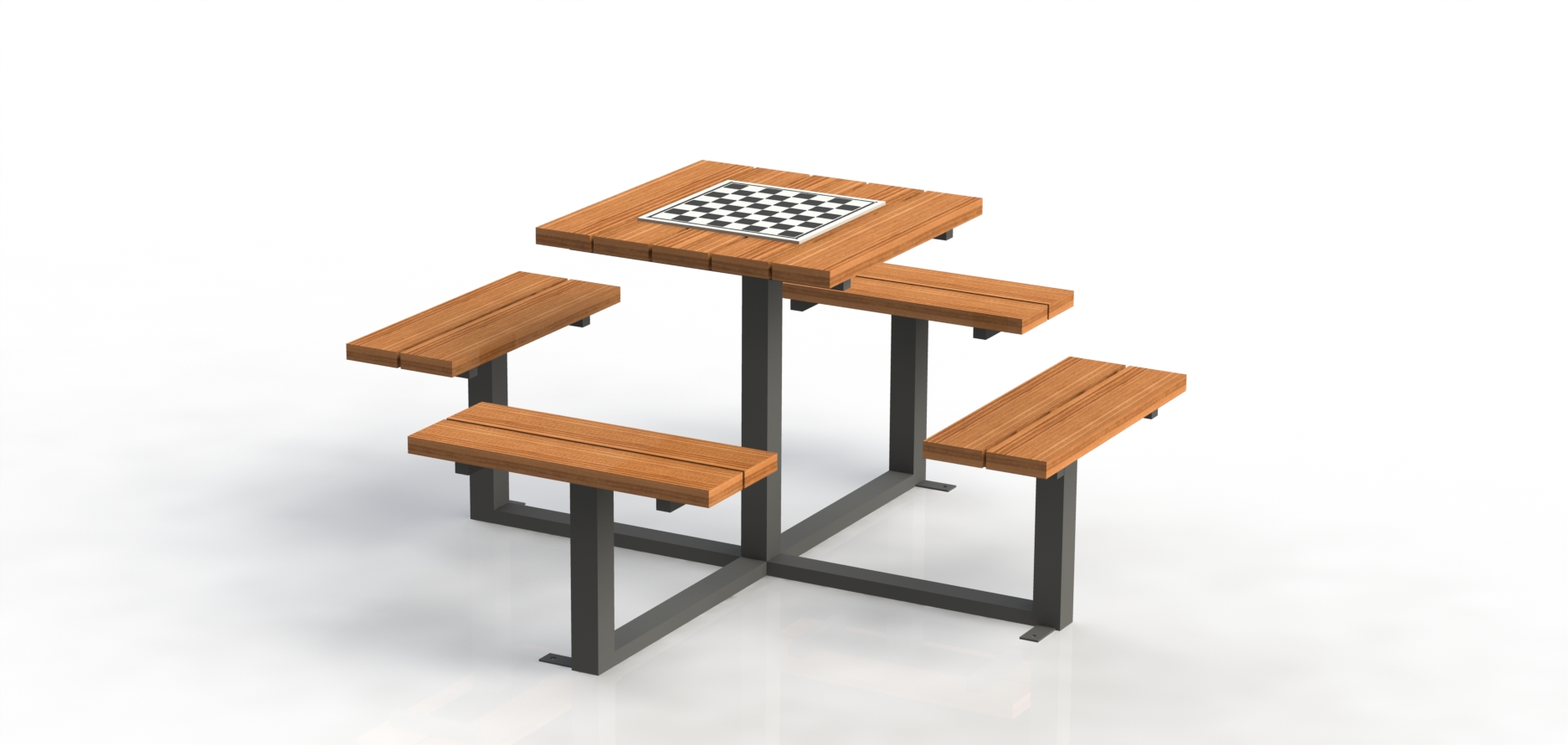Product photo: Chess table with four seats