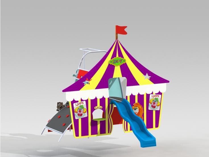 Product photo: Combined children play facility – Circus