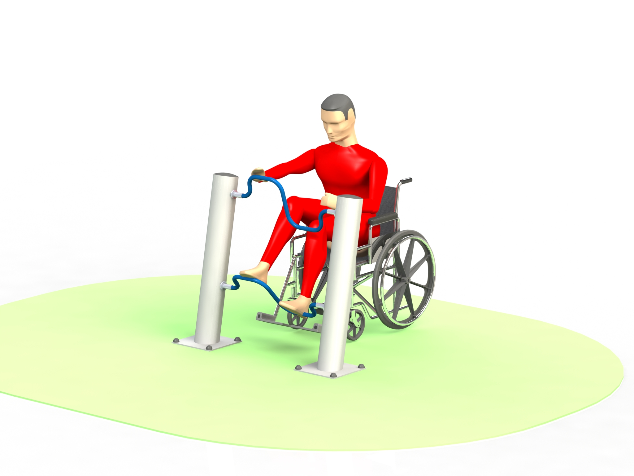 Product photo: Fitness equipment for disabled people, ФМС57 model