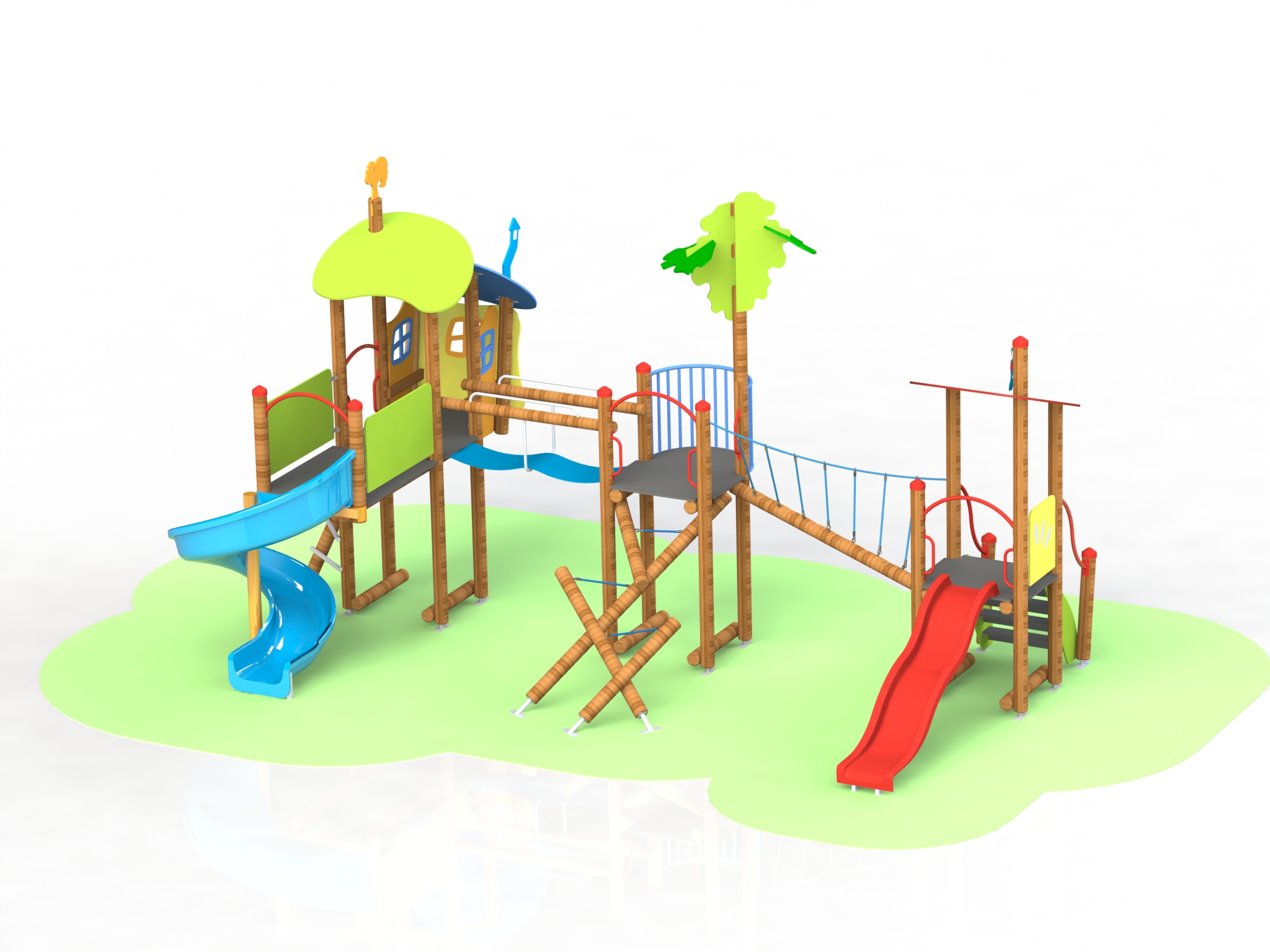 Product photo: Combined children play facility, Г50 model