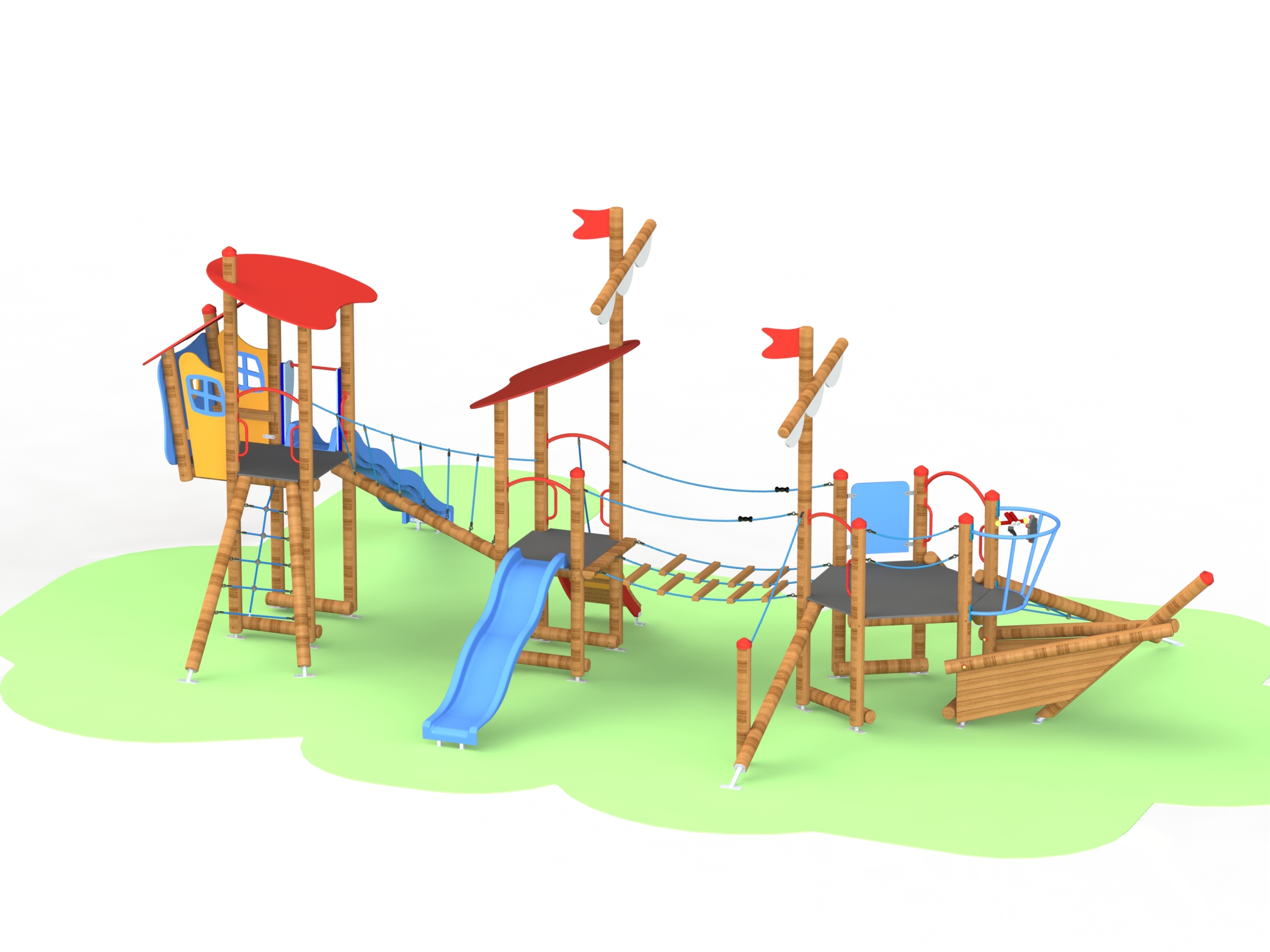 Product photo: Combined children play facility, Г53 model