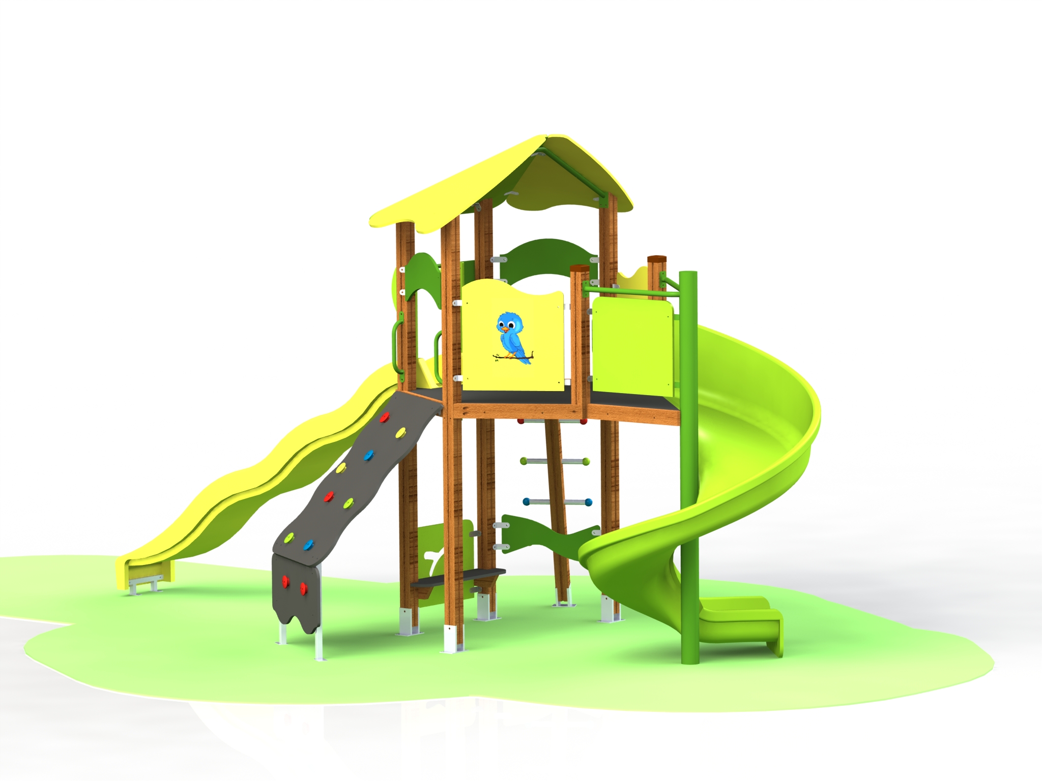 Product photo: Combined playground equipment, model КД14