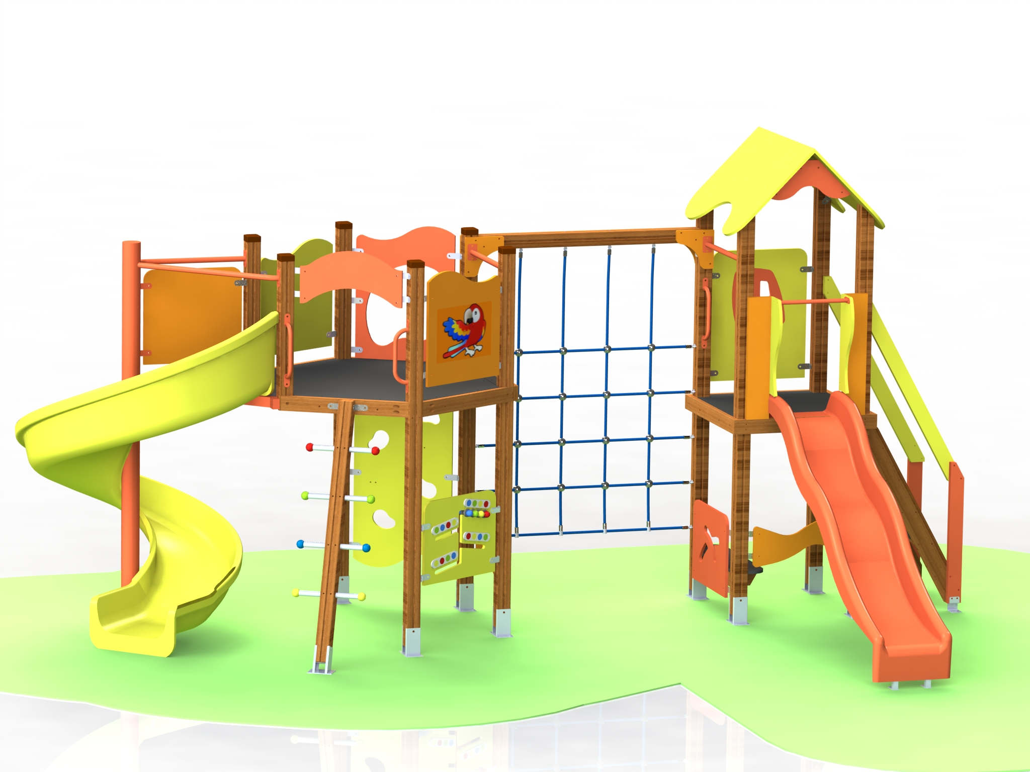 Product photo: Combined playground equipment, model КД22