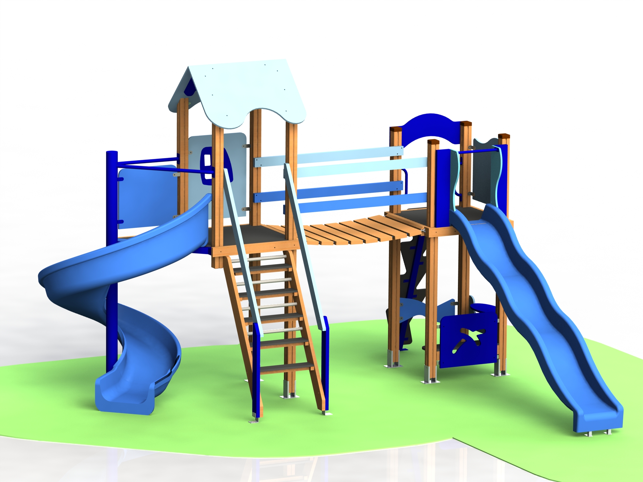 Product photo: Combined playground equipment, model КД24