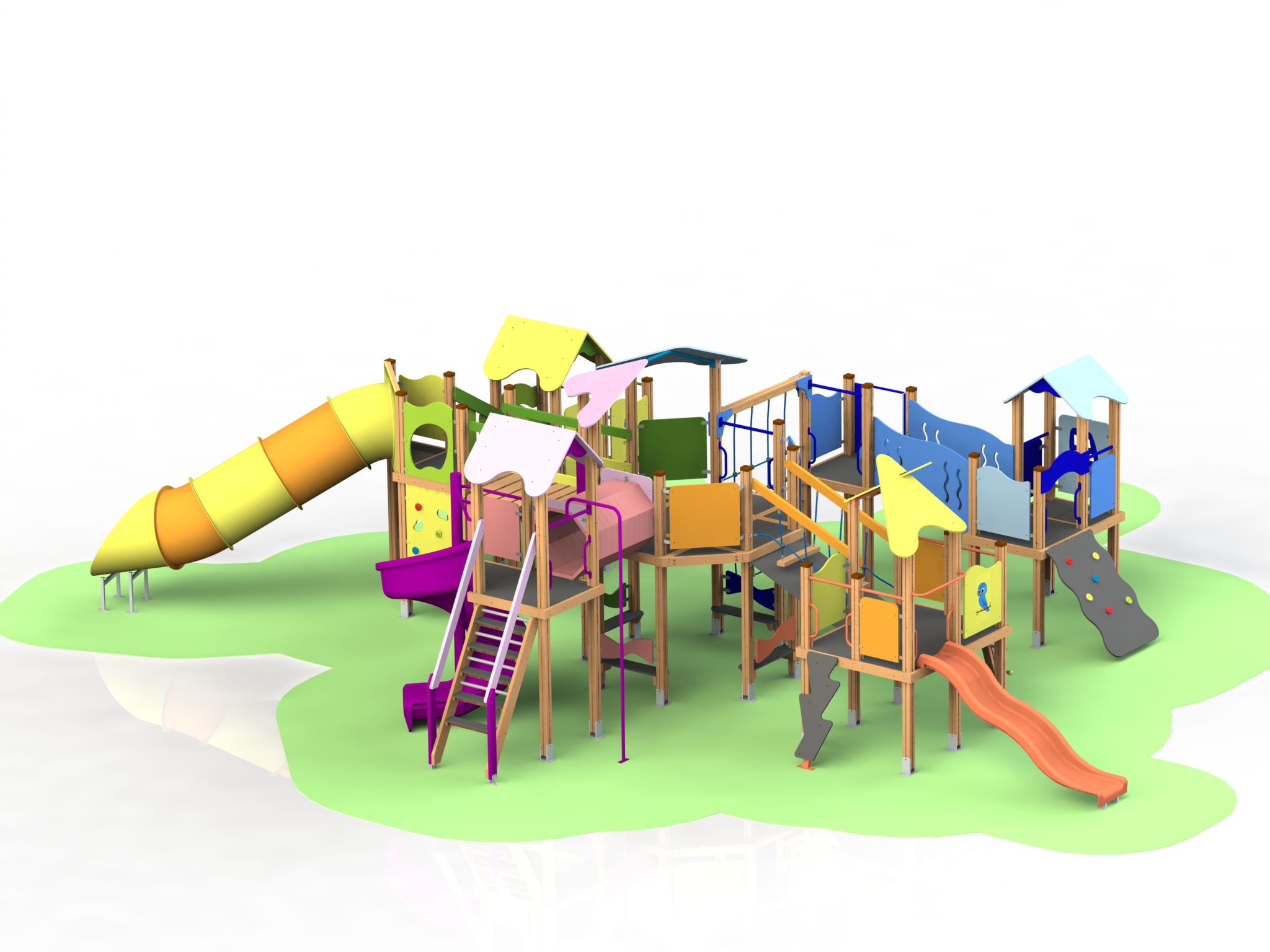 Product photo: Combined playground equipment, model КД32